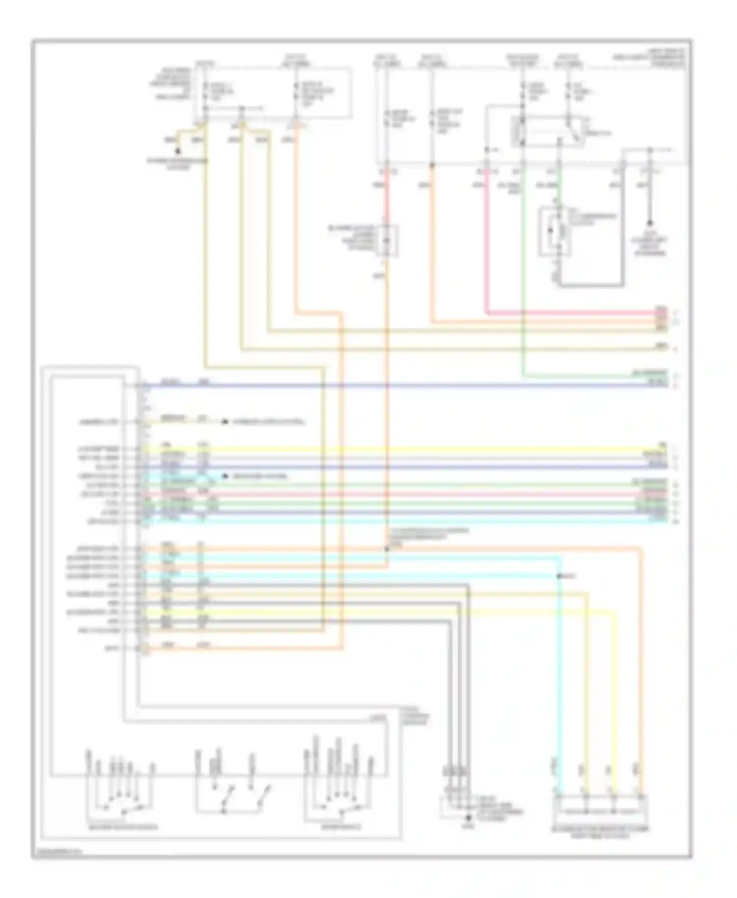 Wiring diagram dk blu/blk for Chevrolet SSR I (2003-2006) (1 of 2)