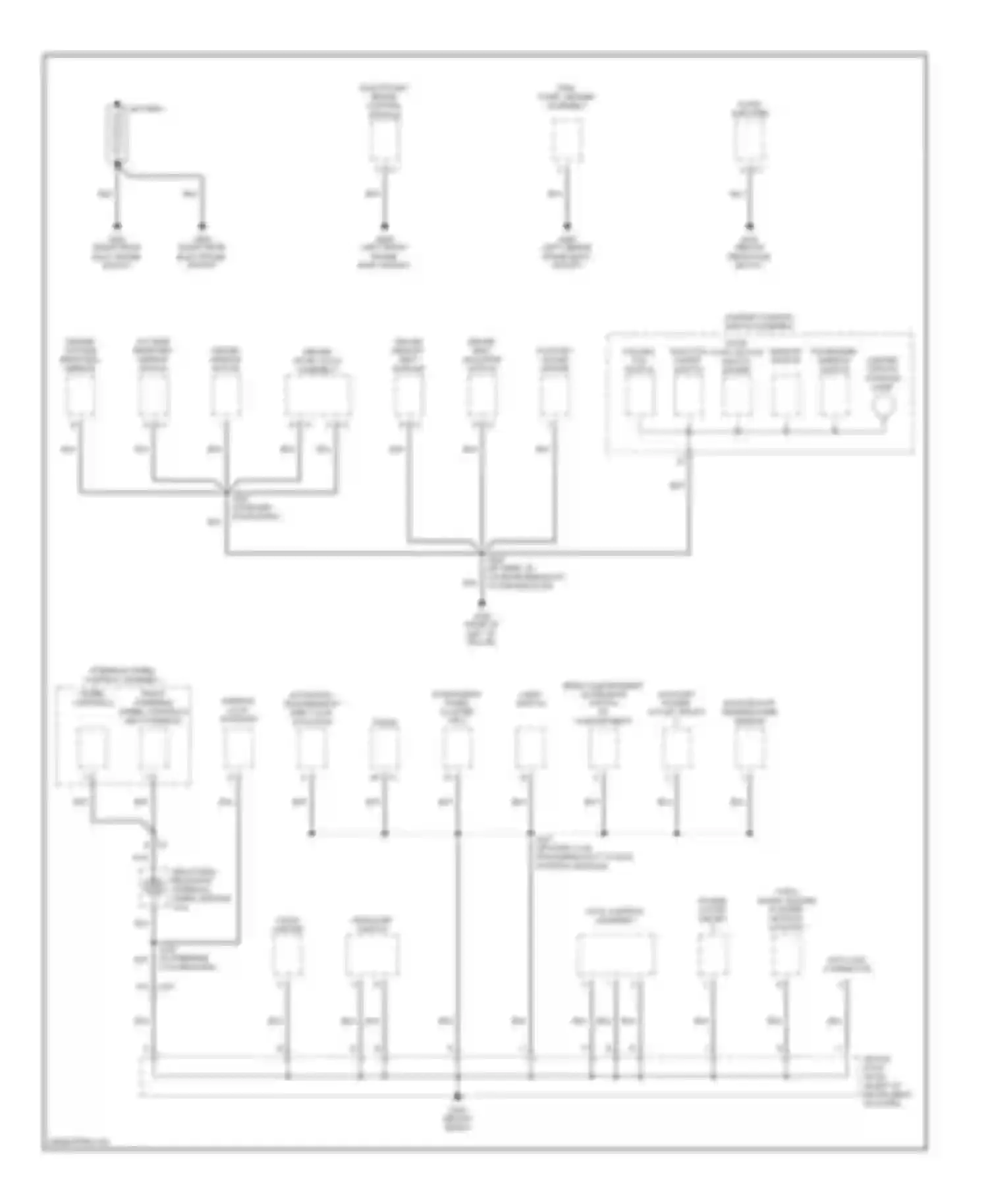 Wiring diagram driver seat adjuster switch for Chevrolet SSR I (2003-2006) (3 of 4)