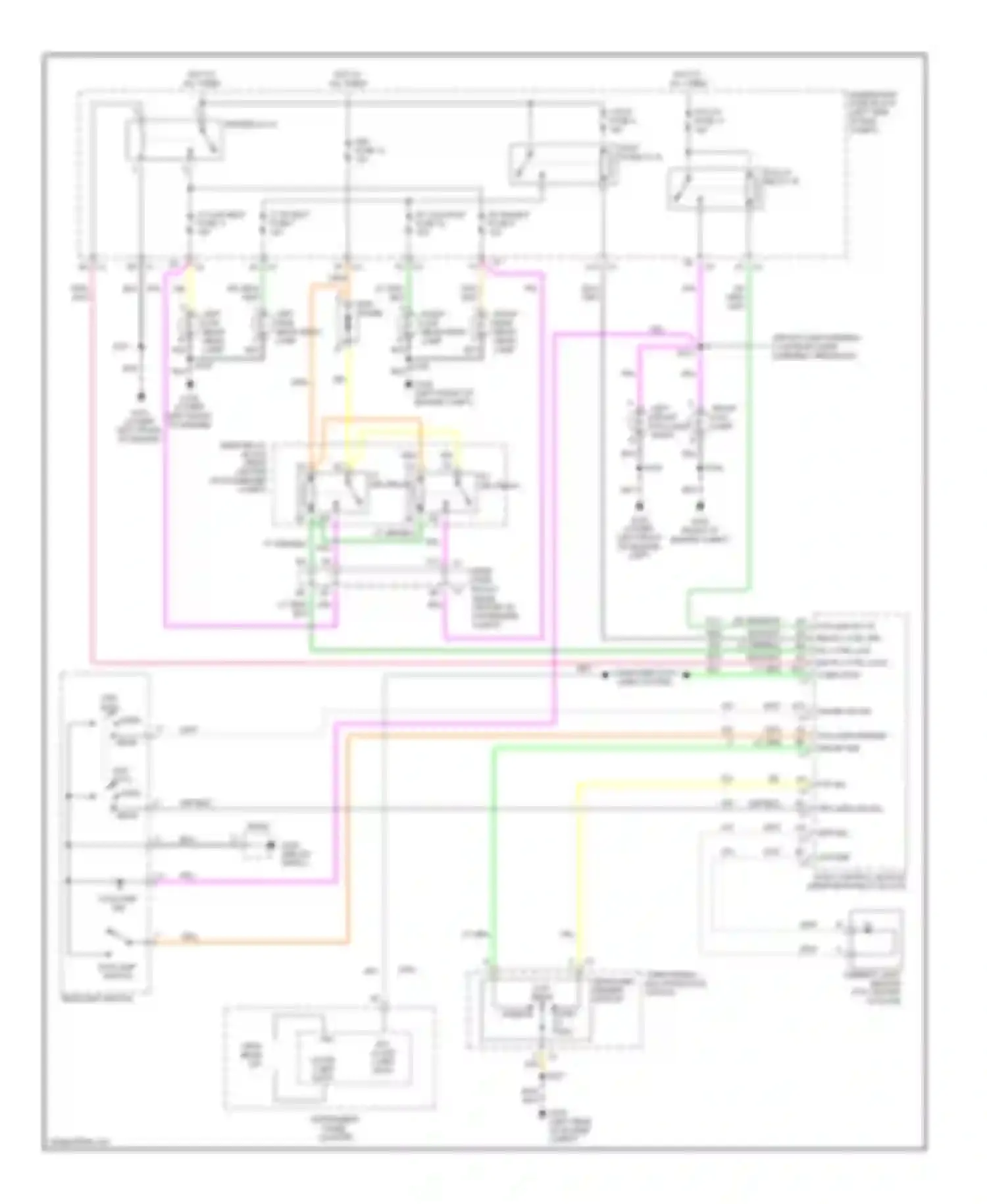 Wiring diagram gry for Chevrolet SSR I (2003-2006) (13 of 31)