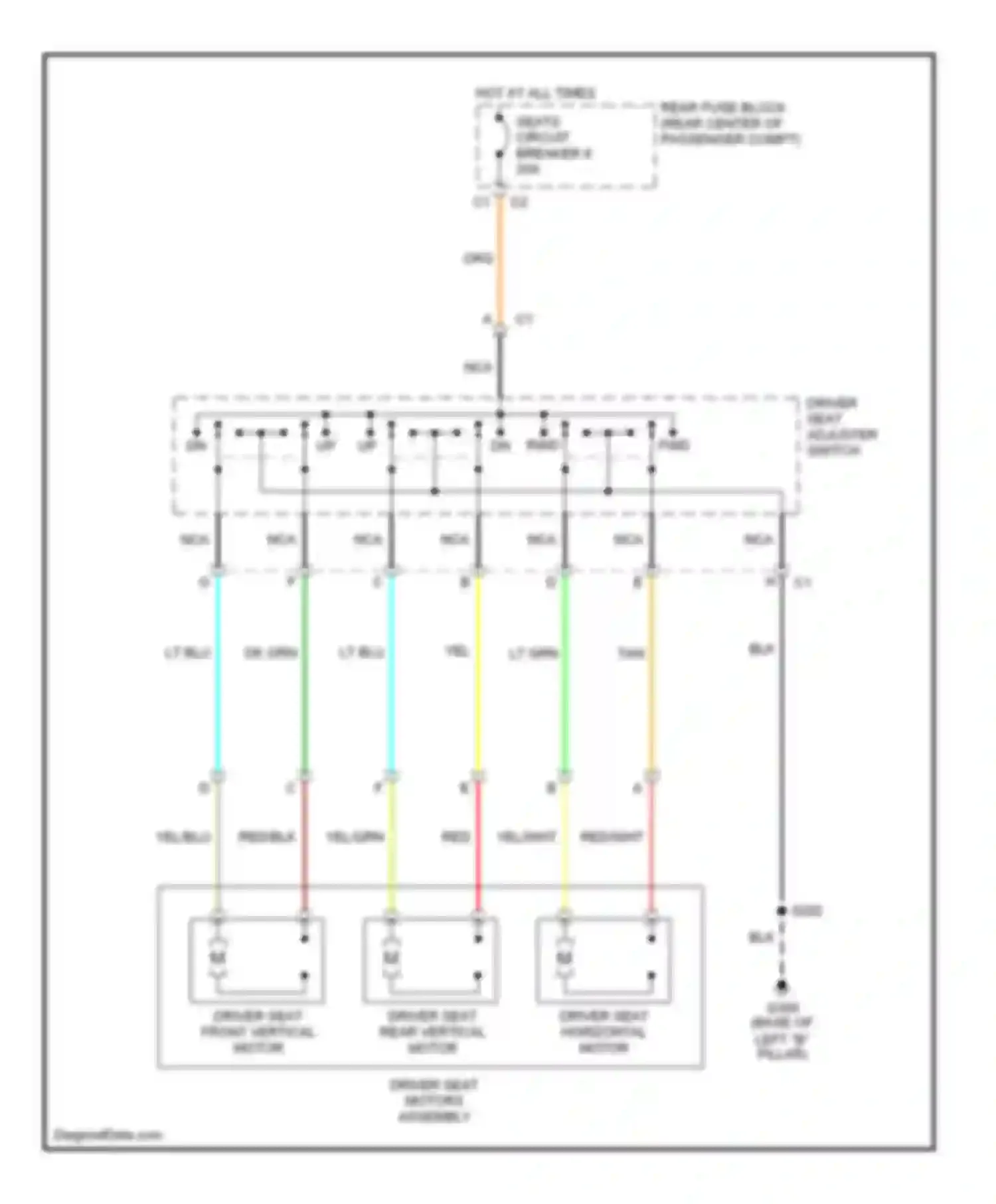 Wiring diagram lt grn for Chevrolet SSR I (2003-2006) (23 of 36)