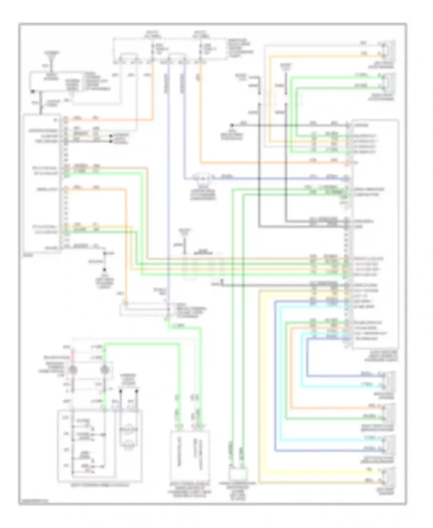 Wiring diagram remote ctrl sig for Chevrolet SSR I (2003-2006) (1 of 1)