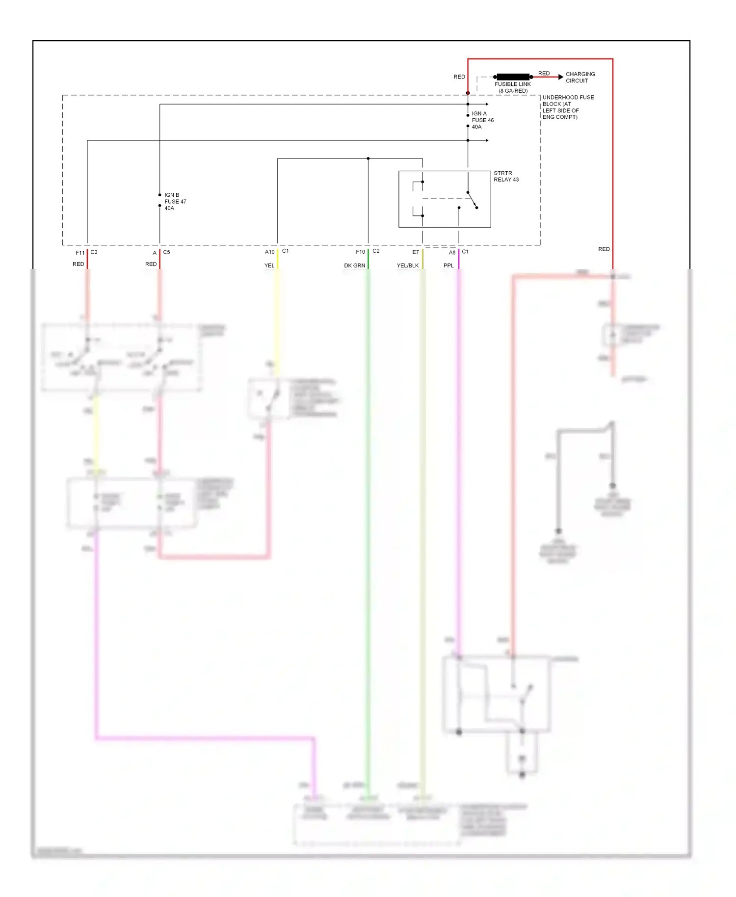 Chevrolet SSR I (2003-2006) run wiring diagram  (2 of 2)