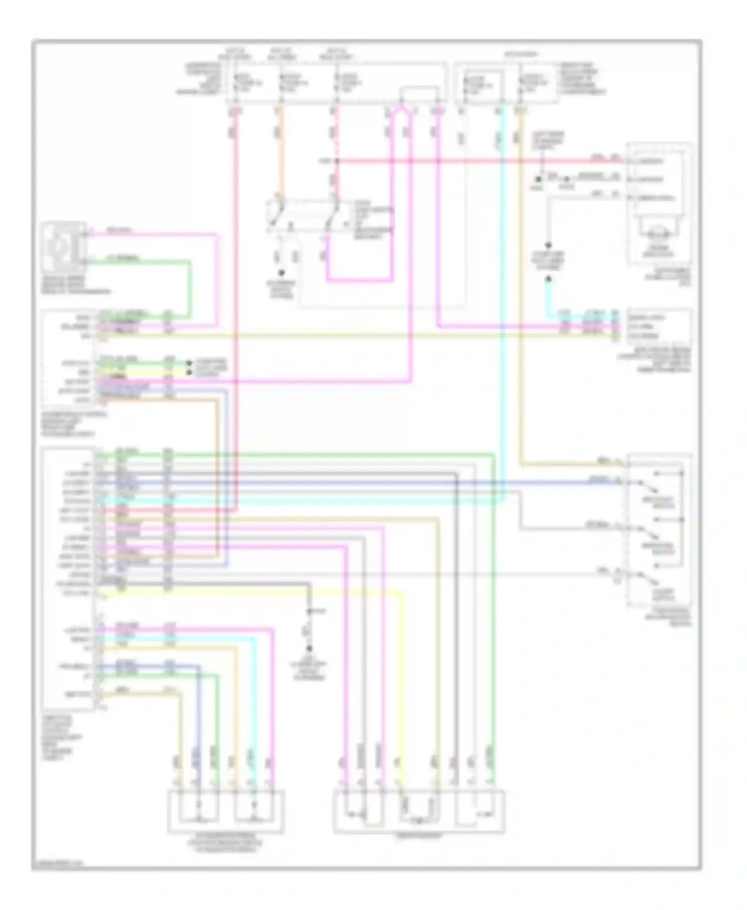 Wiring diagram serial data for Chevrolet SSR I (2003-2006) (5 of 8)