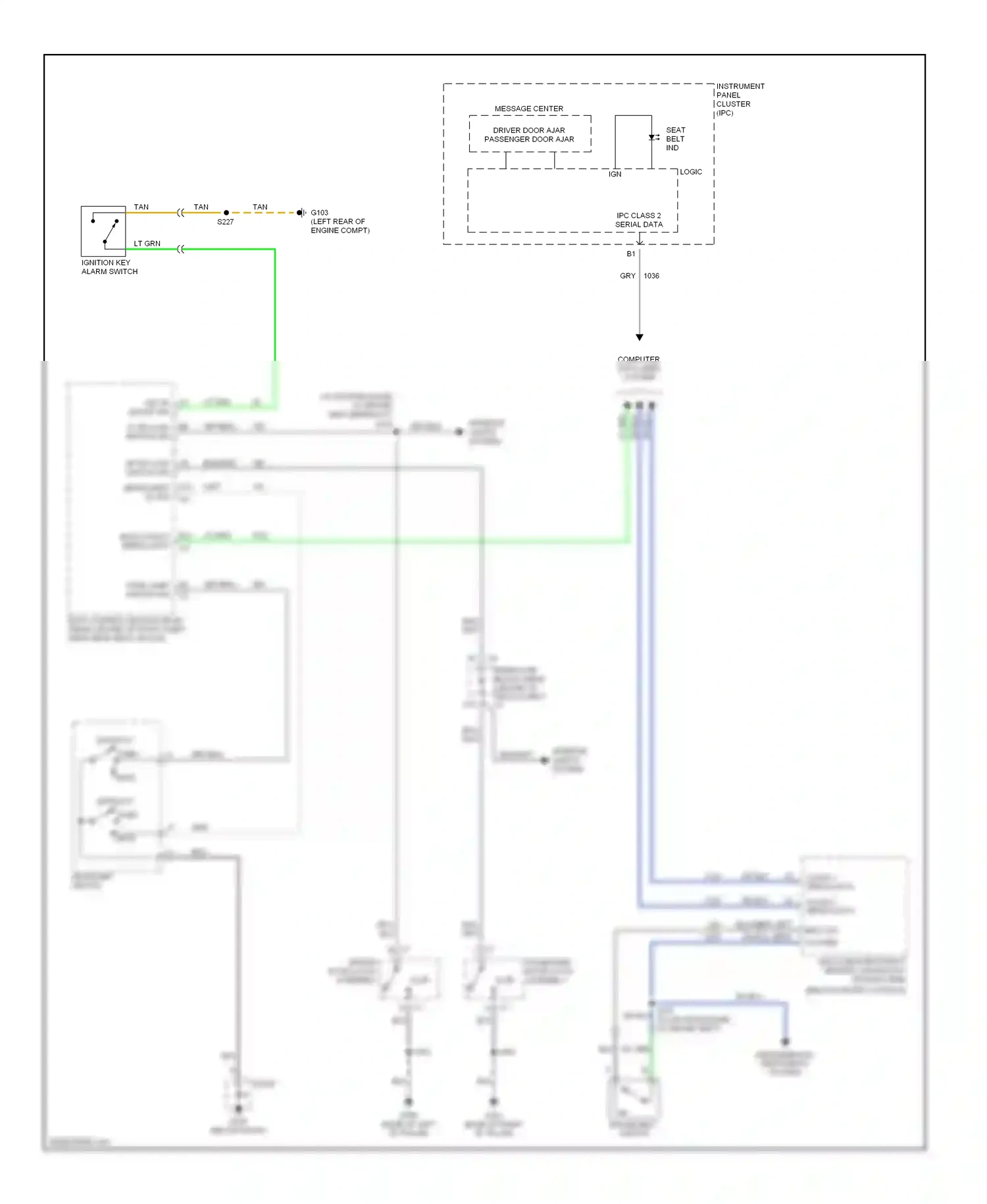 Chevrolet SSR I (2003-2006) tan wiring diagram  (24 of 25)