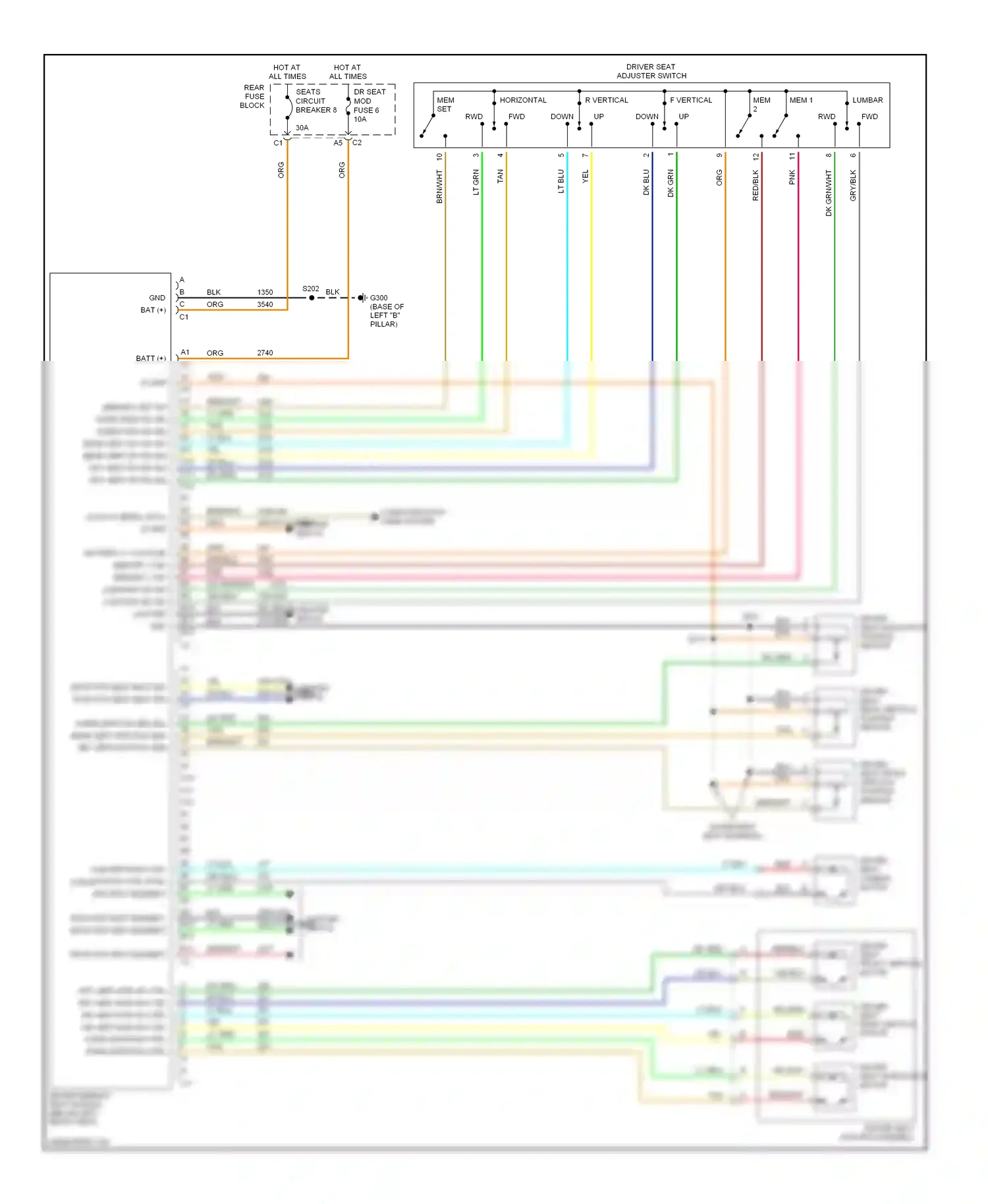 Chevrolet SSR I (2003-2006) tan wiring diagram  (13 of 25)