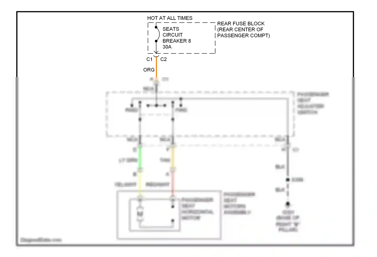 Chevrolet SSR I (2003-2006) tan wiring diagram  (16 of 25)