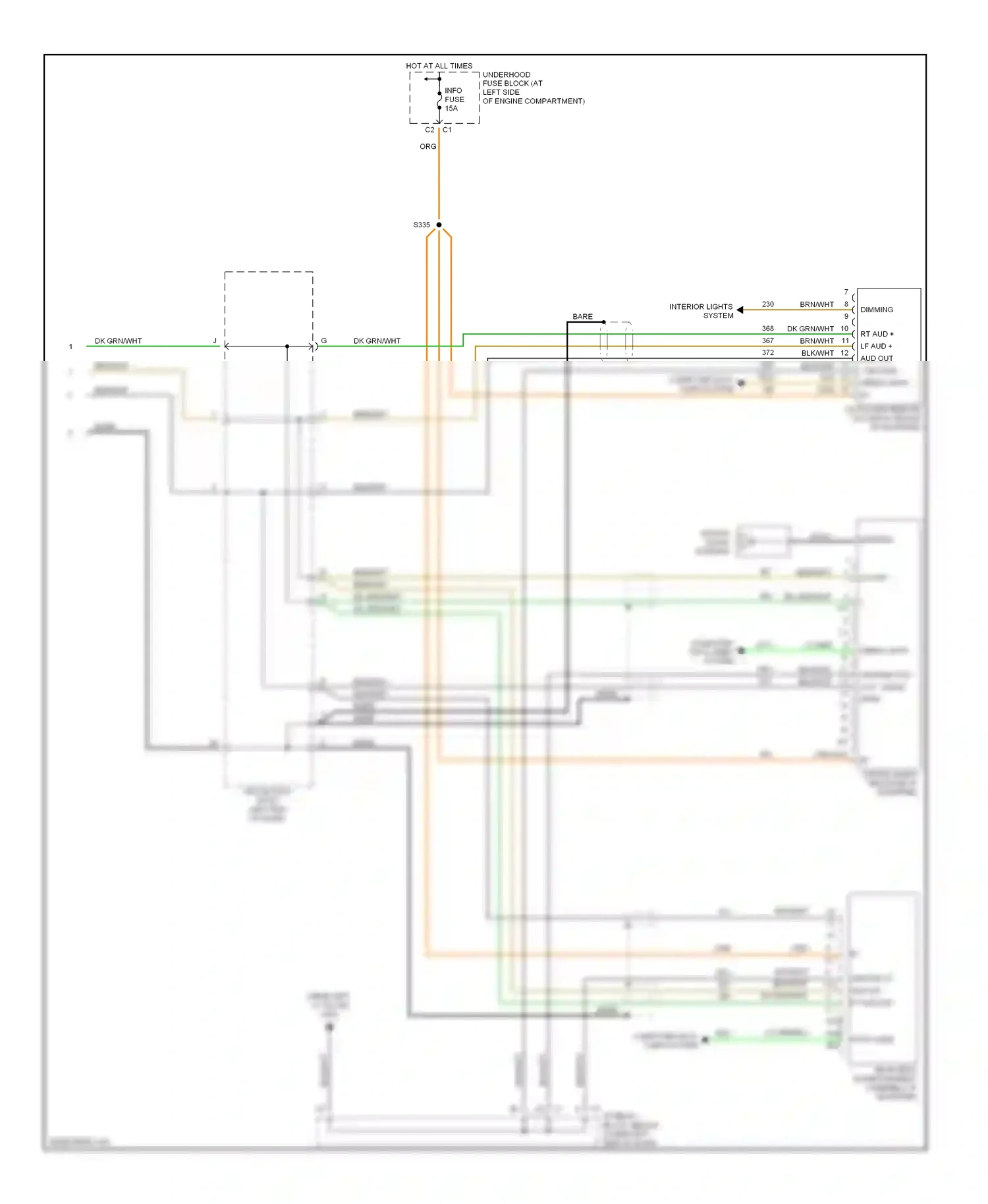 Wiring diagram bare bare for Chevrolet Suburban X (2000-2006) (1 of 1)