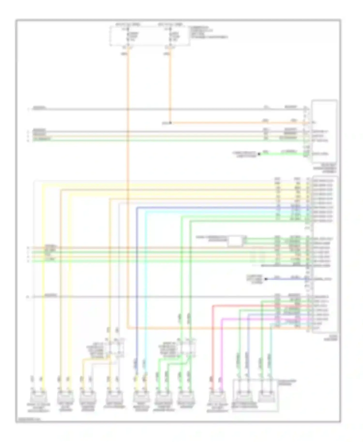 Wiring diagram data lines for Chevrolet Suburban X (2000-2006)