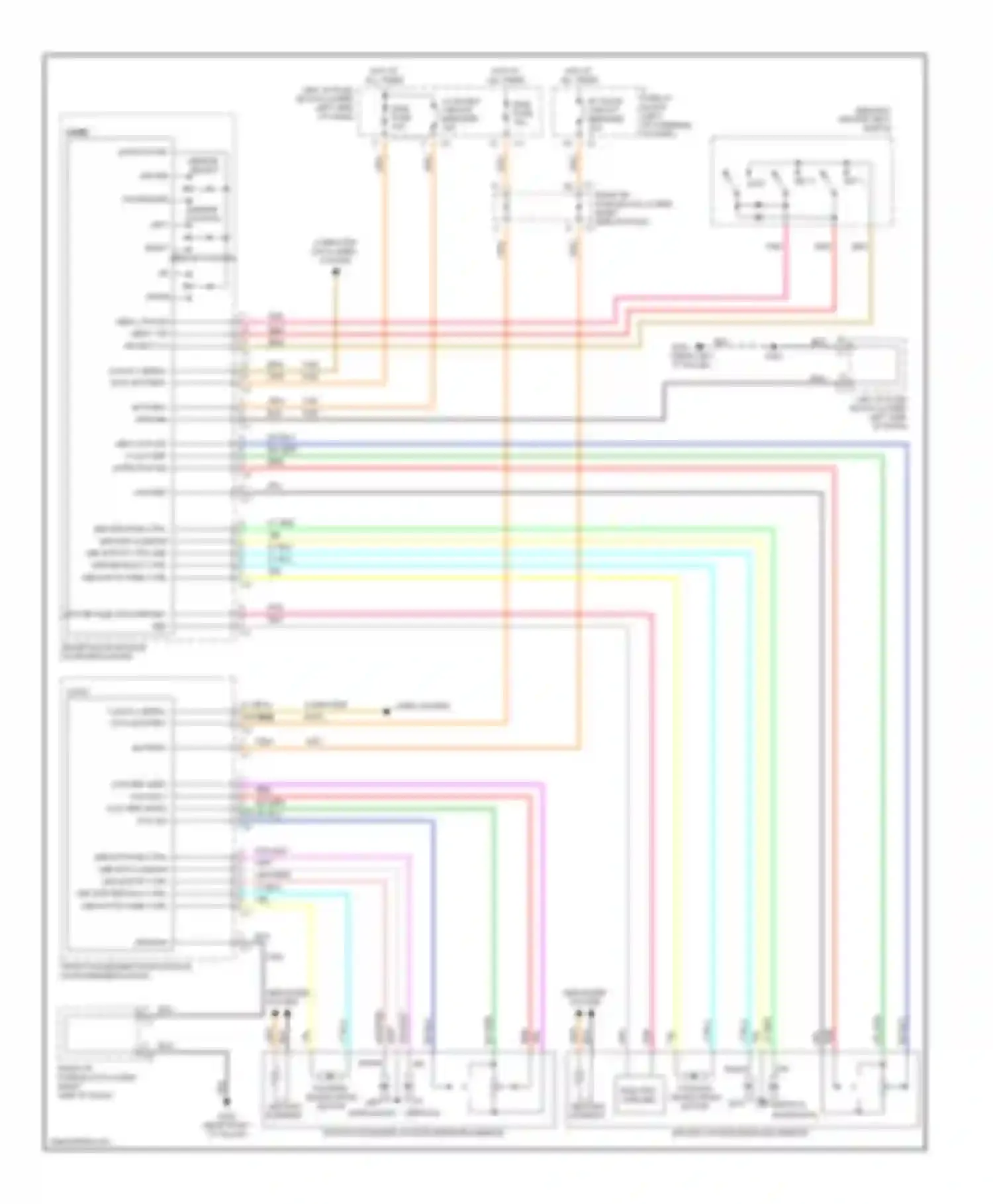 Wiring diagram low ref electrochromic ref for Chevrolet Suburban X (2000-2006)