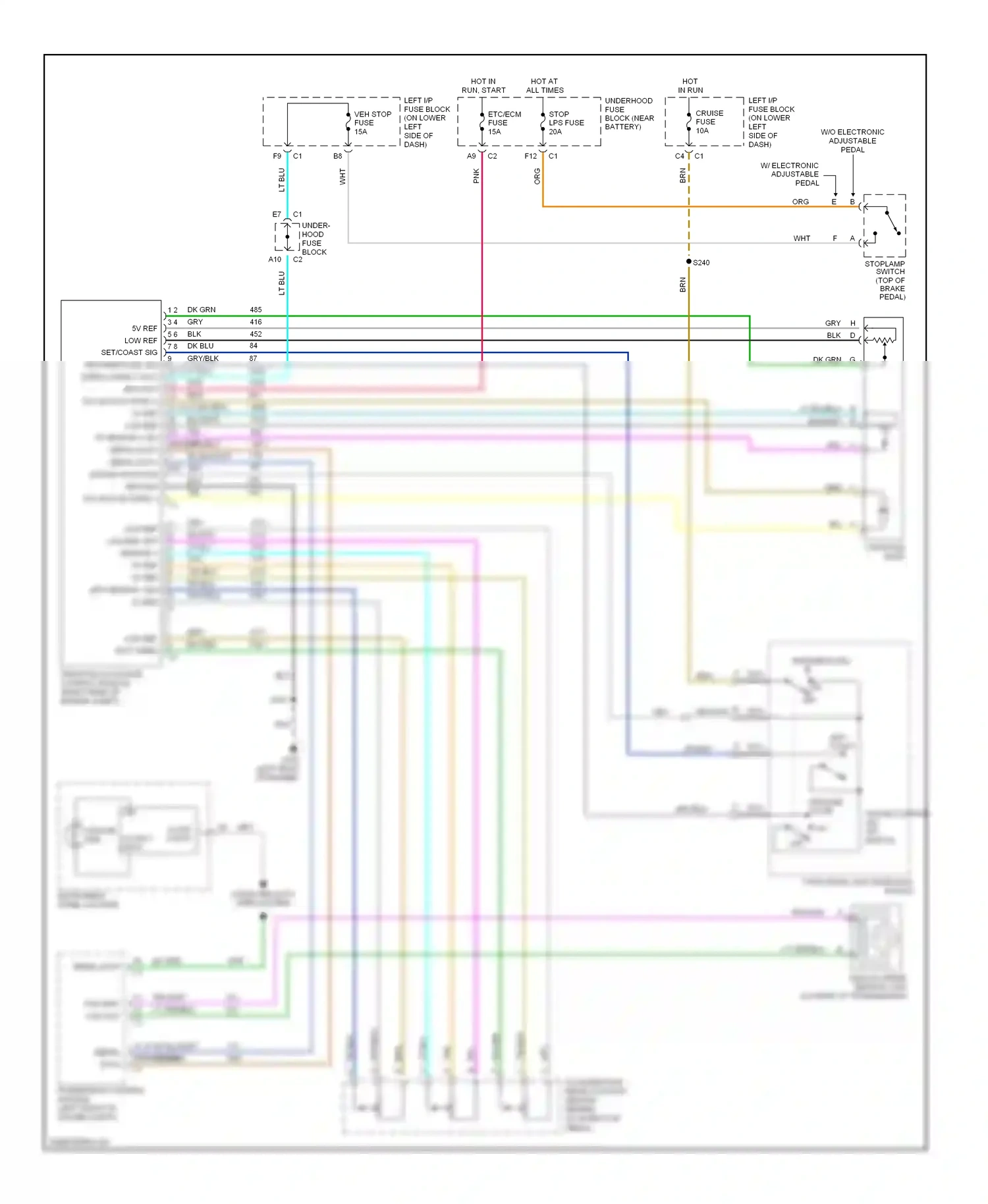 Wiring diagram nca for Chevrolet Suburban X (2000-2006) (3 of 31)
