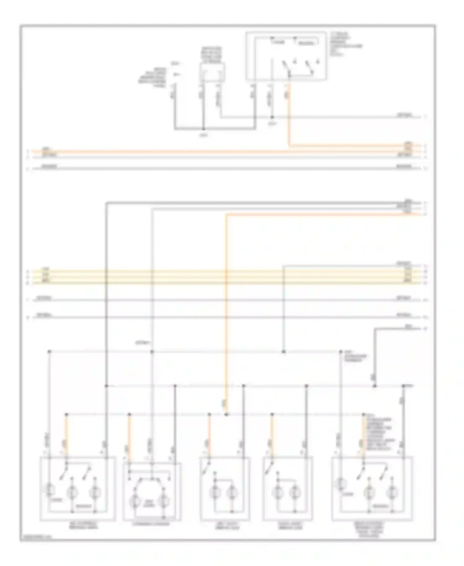 Wiring diagram overhead console for Chevrolet Suburban X (2000-2006)