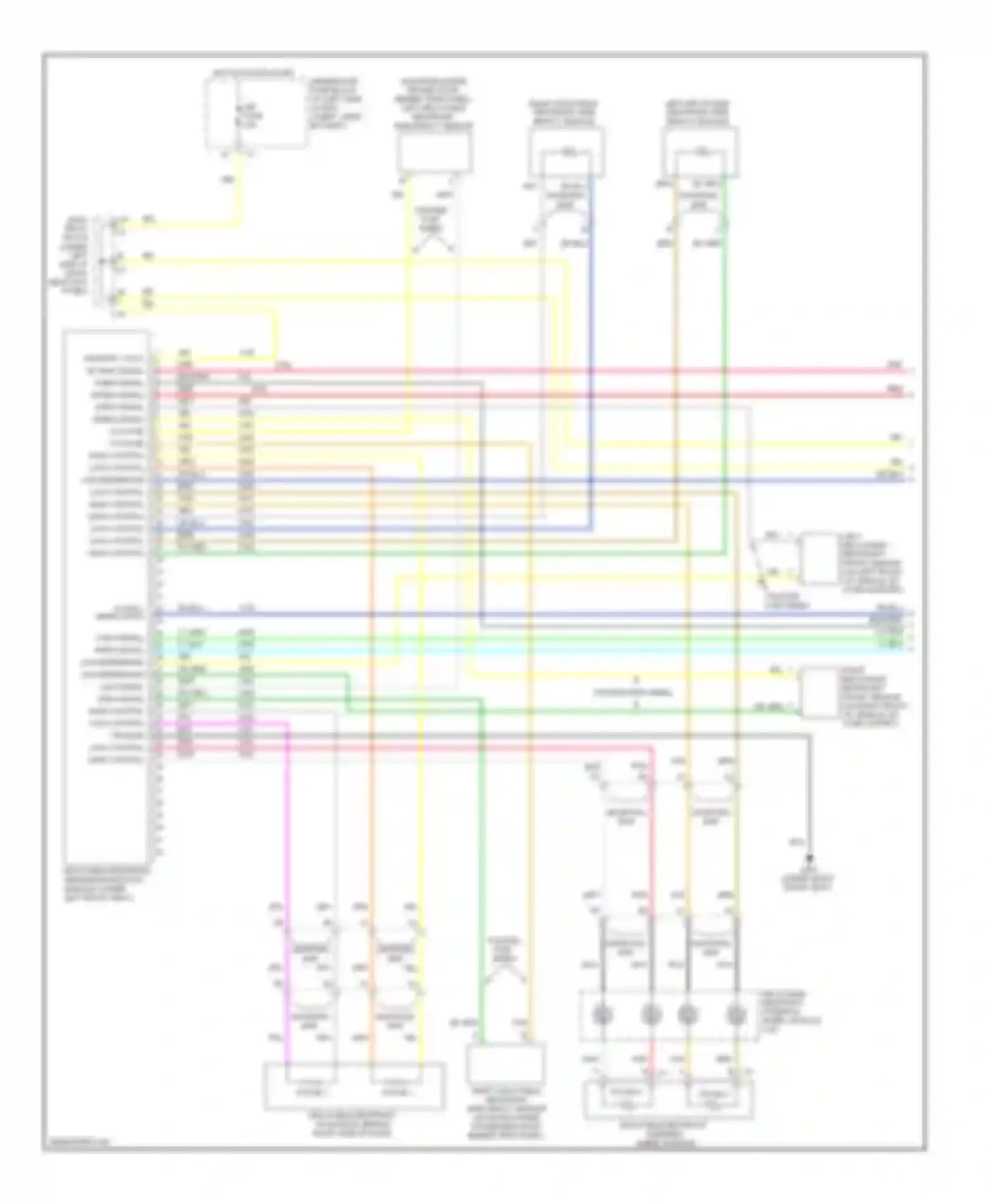Wiring diagram sir fuse for Chevrolet Suburban X (2000-2006)