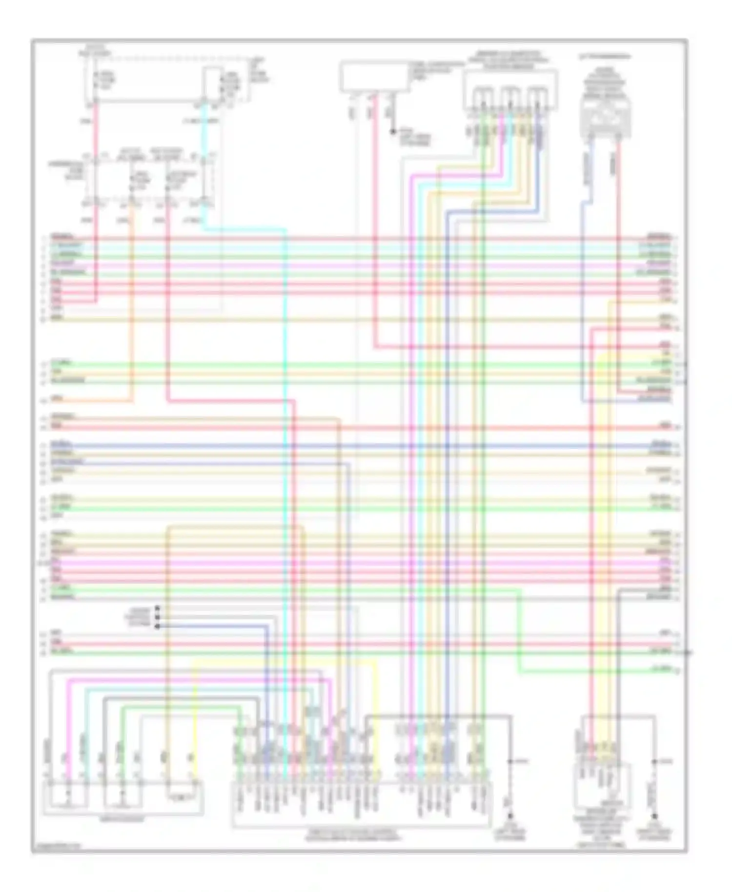 Wiring diagram tac ctrl for Chevrolet Suburban X (2000-2006)