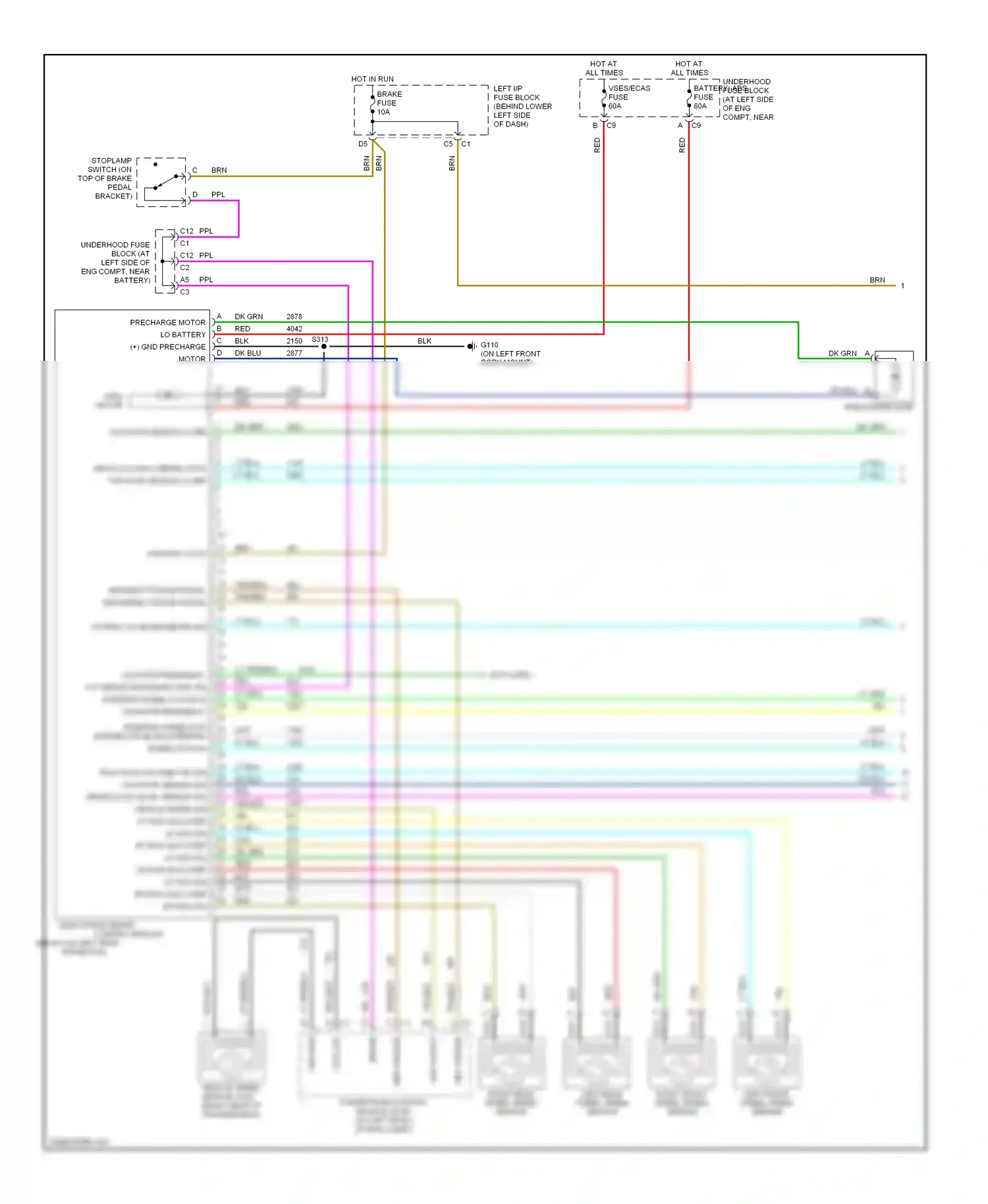 Wiring diagram tan for Chevrolet Suburban X (2000-2006) (2 of 82)