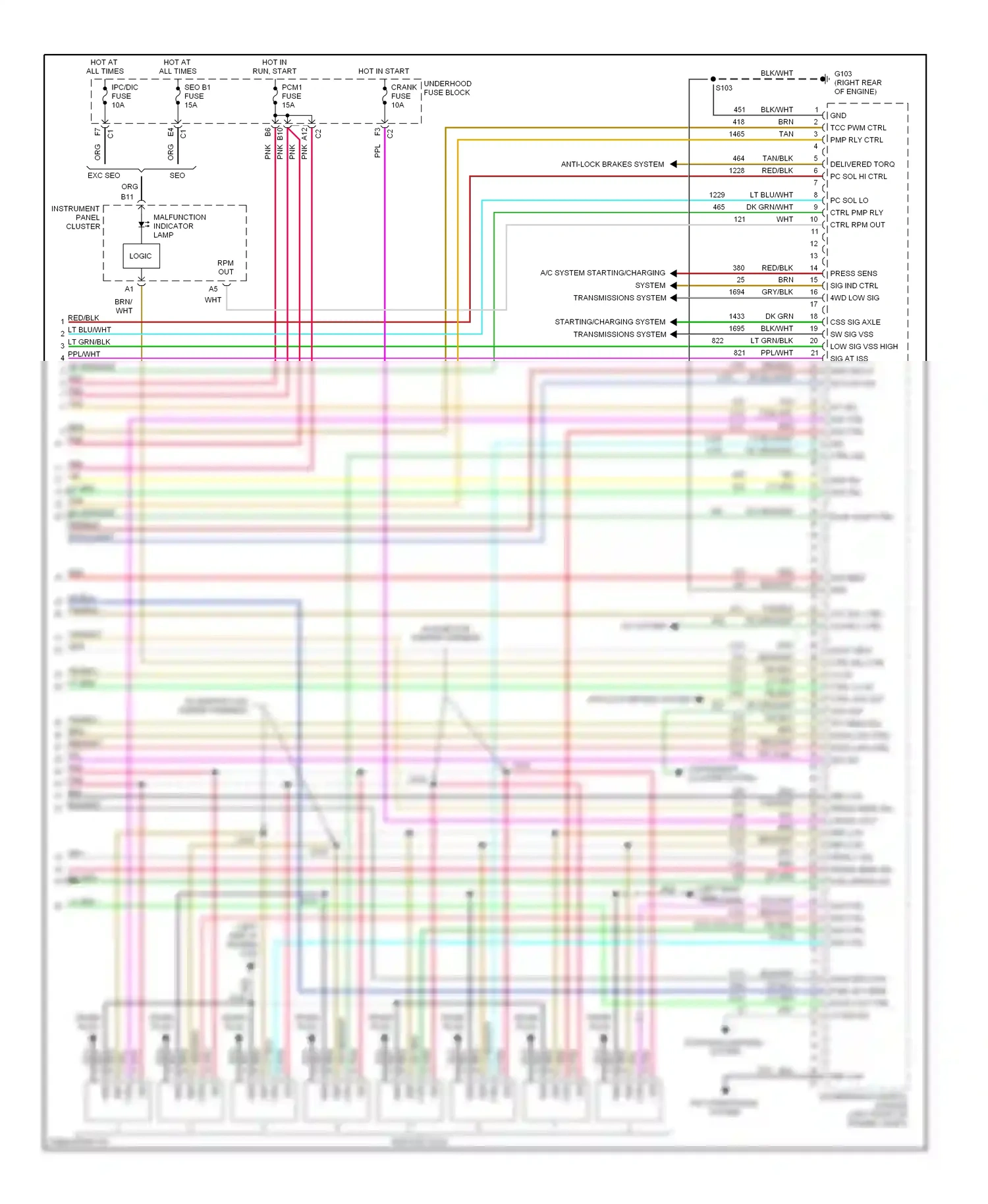 Wiring diagram tan for Chevrolet Suburban X (2000-2006) (20 of 82)