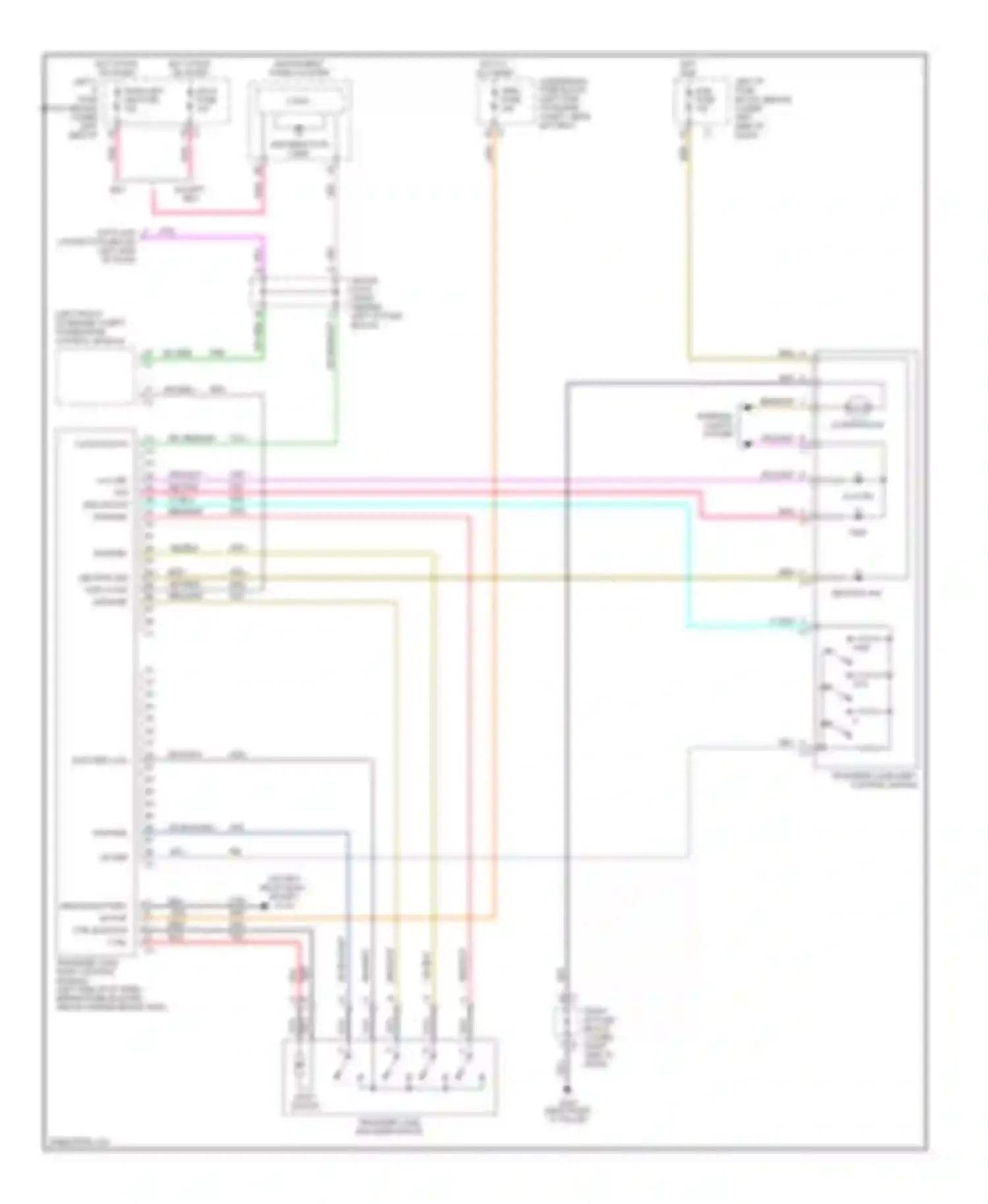 Wiring diagram trec fuse for Chevrolet Suburban X (2000-2006)