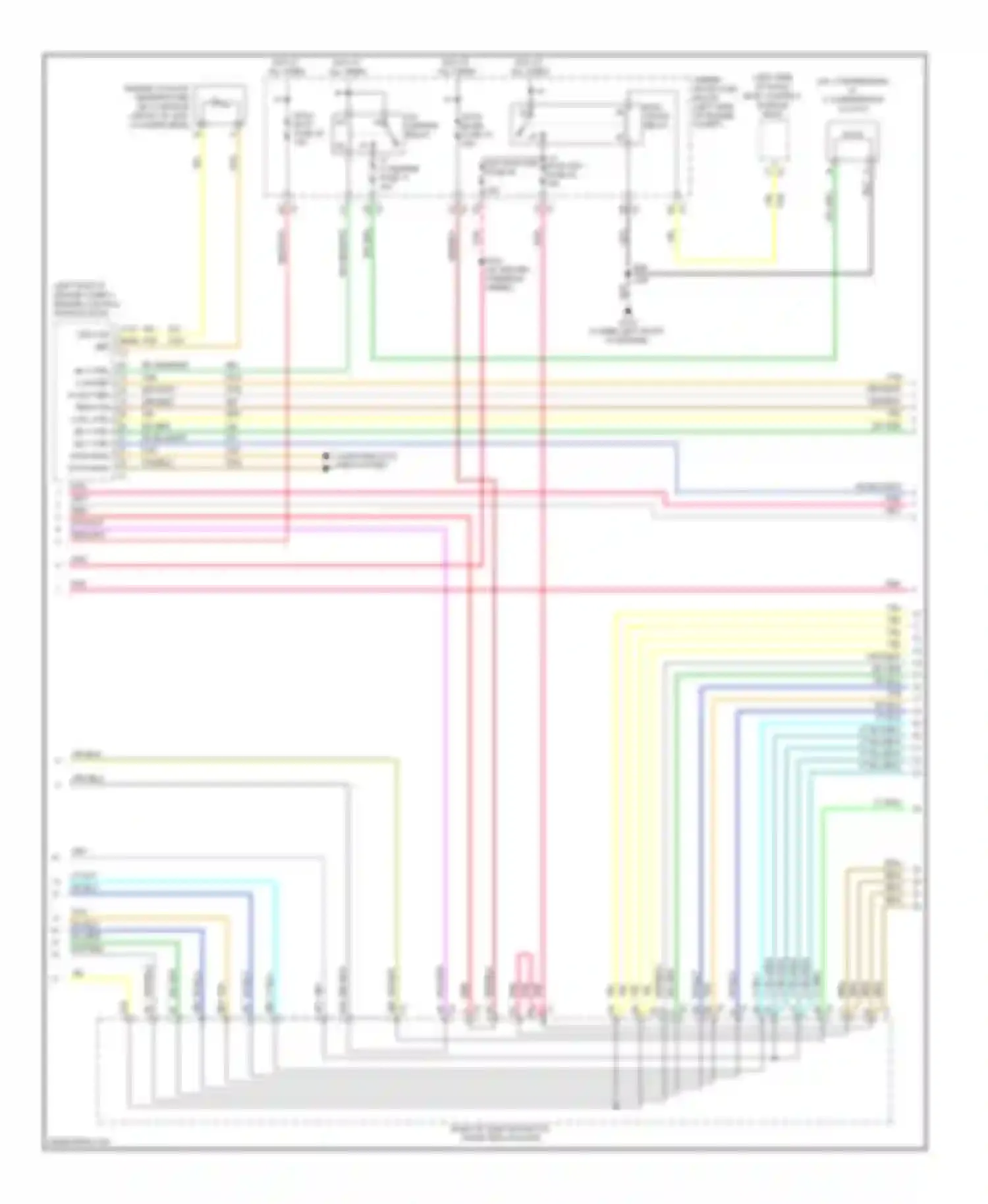 Suburban Chevrolet XI (2007-2013): Manual a/c circuit (2 of 4)