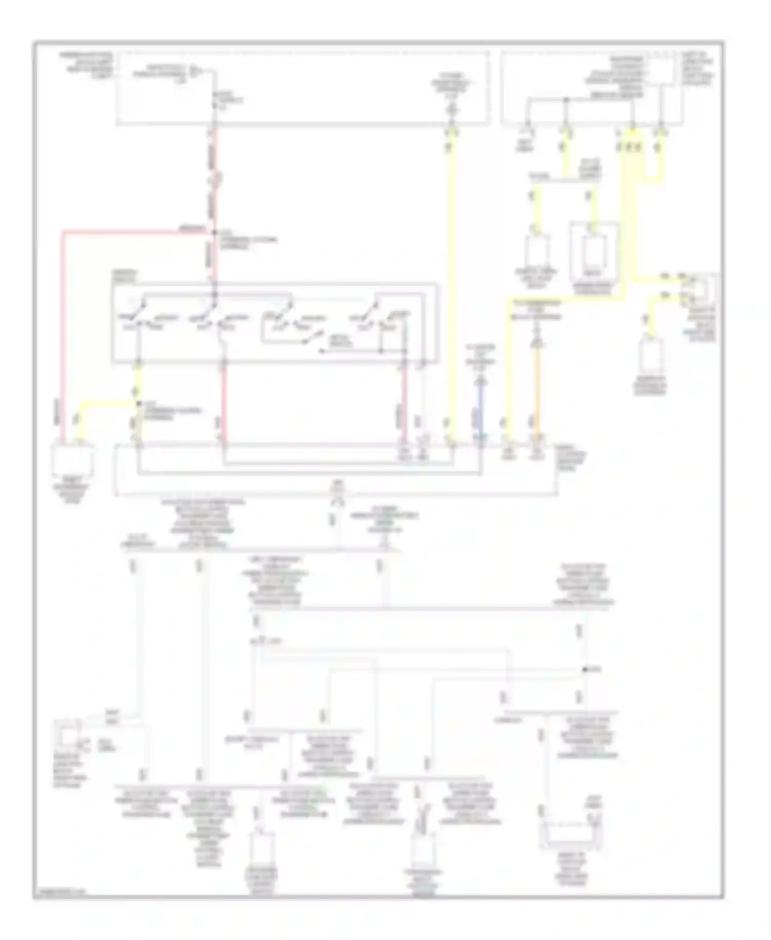 Suburban Chevrolet XI (2007-2013): Power distribution circuit (5 of 8)