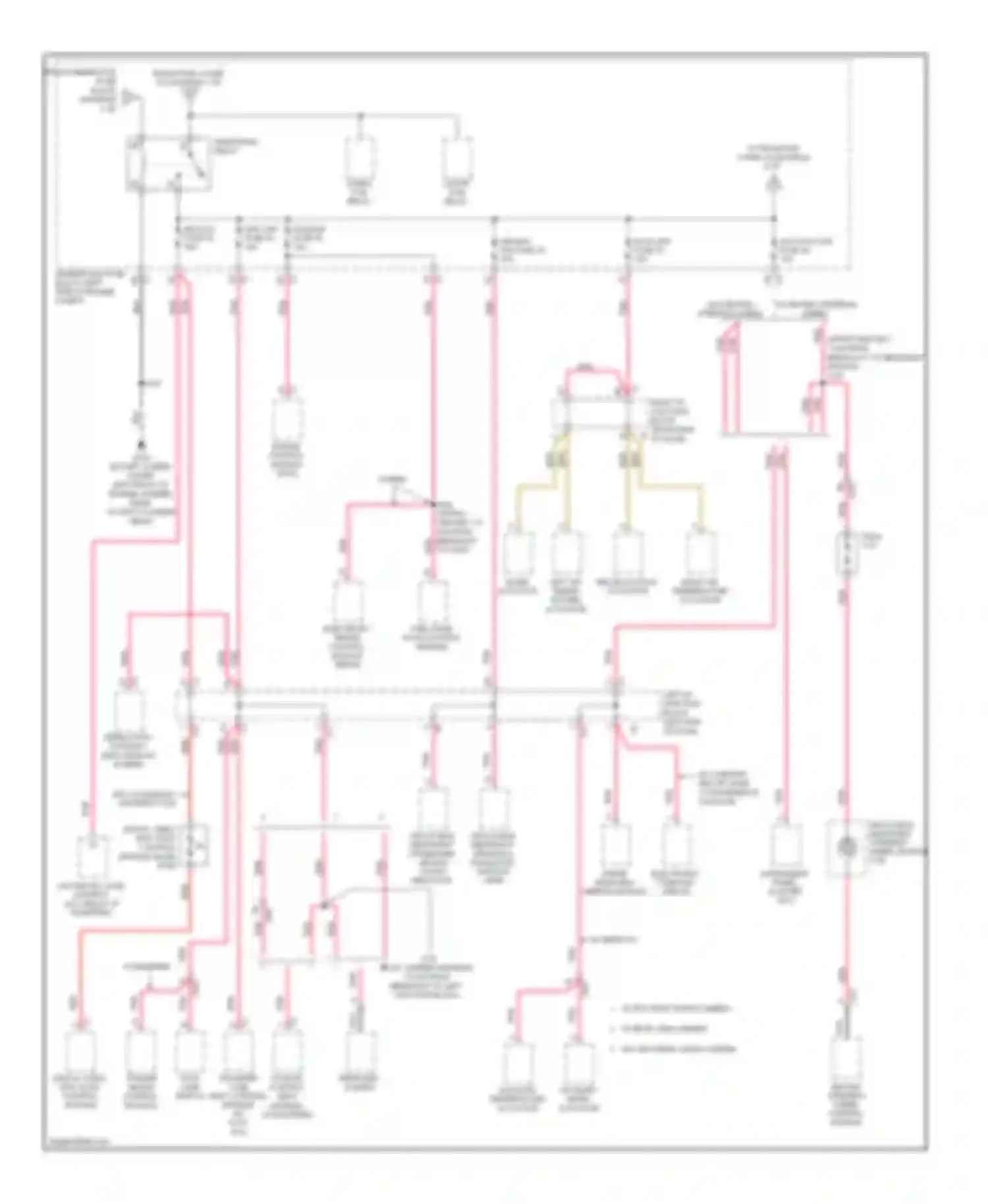 Suburban Chevrolet XI (2007-2013): Power distribution circuit (6 of 8)