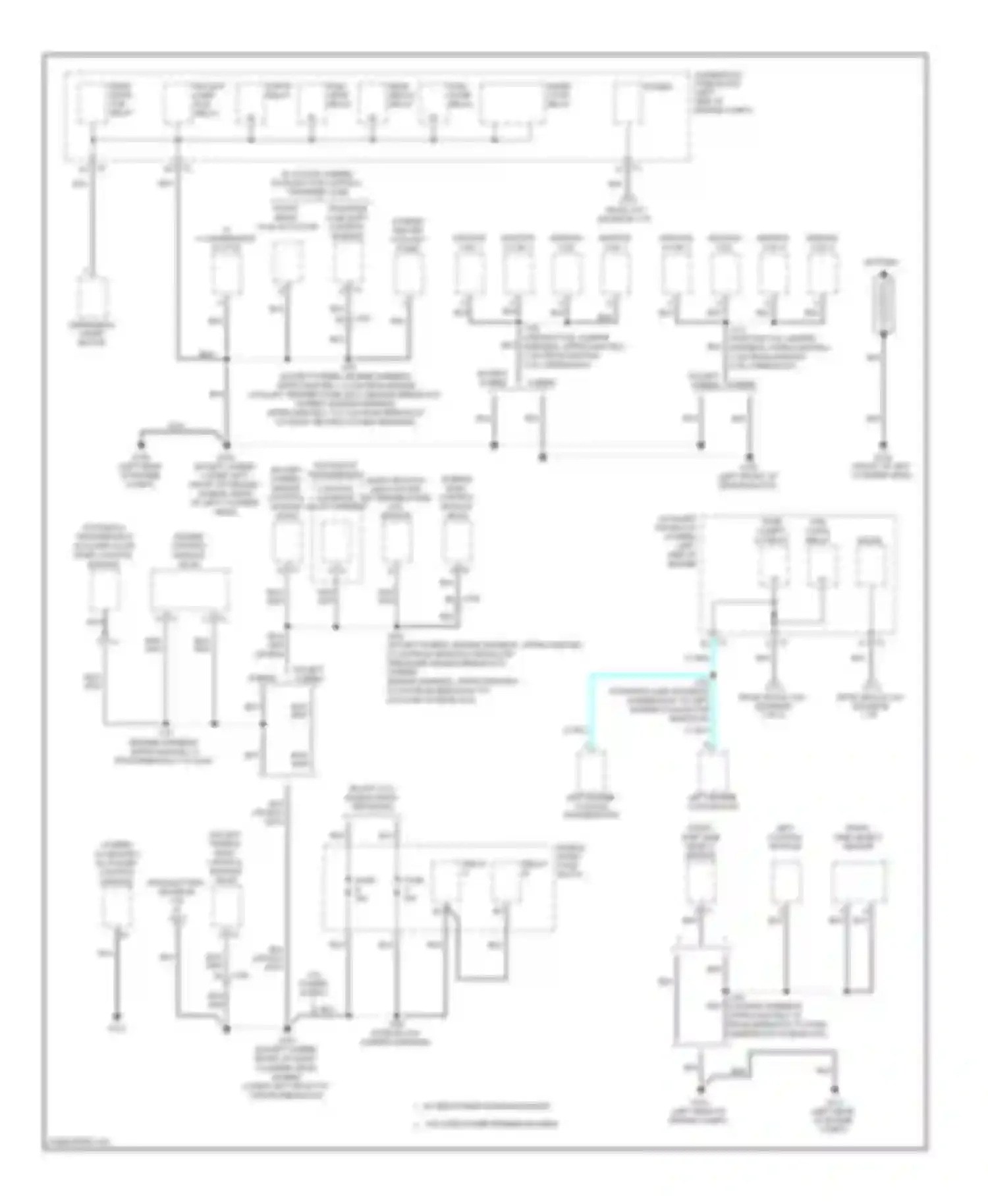 Wiring diagram assist left step side control object module sensor for Chevrolet Suburban XI (2007-2013)