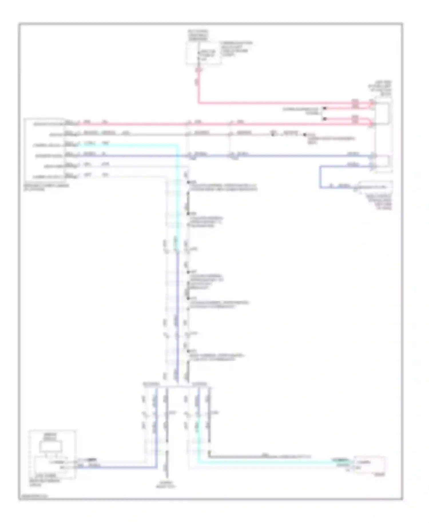 Wiring diagram breakout) for Chevrolet Suburban XI (2007-2013)