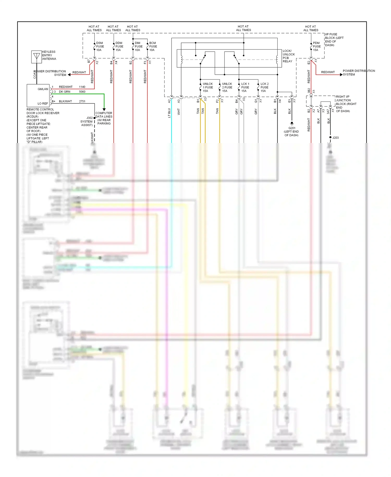 Wiring diagram case) for Chevrolet Suburban XI (2007-2013) (1 of 1)