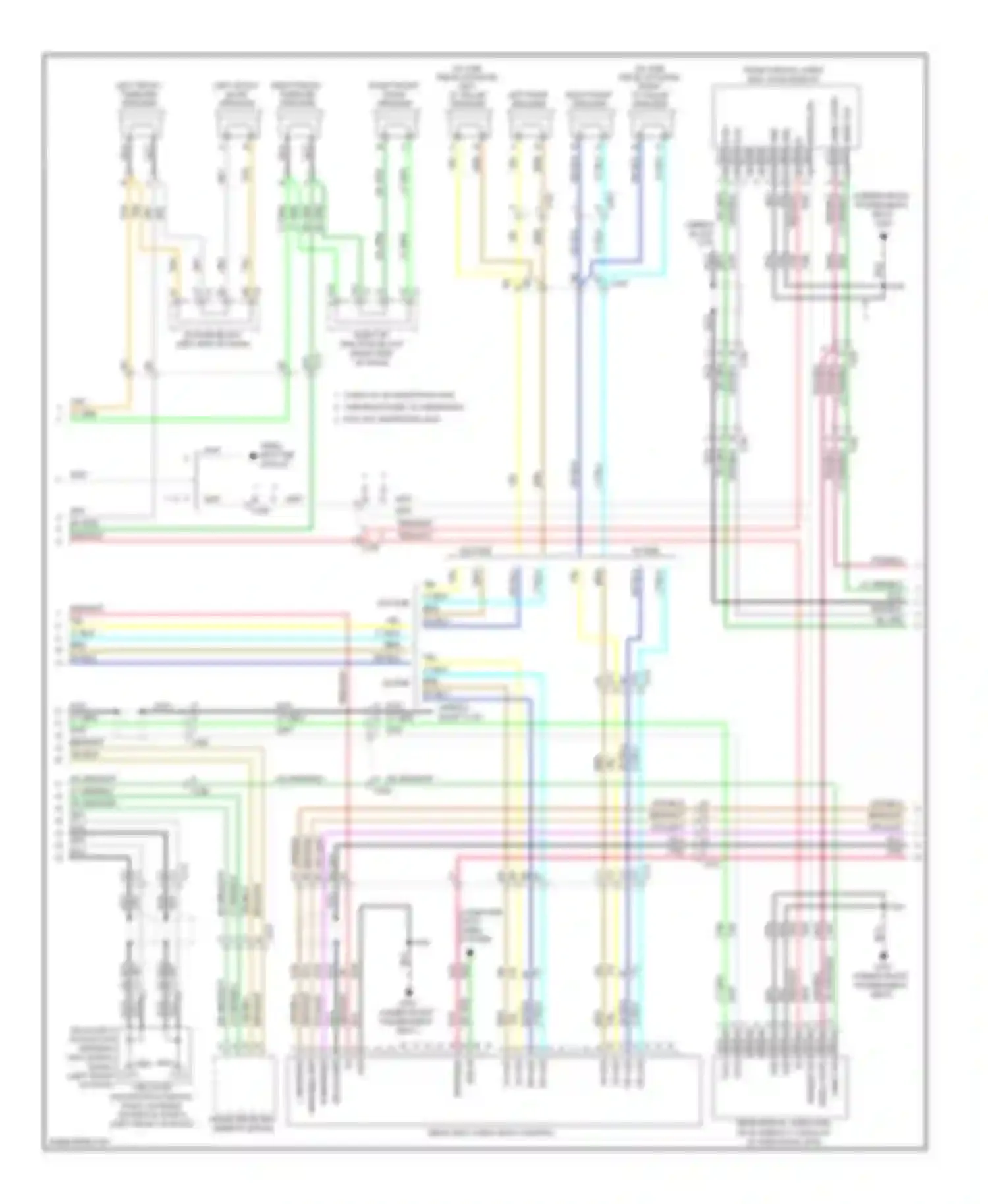 Wiring diagram infrared ref for Chevrolet Suburban XI (2007-2013)