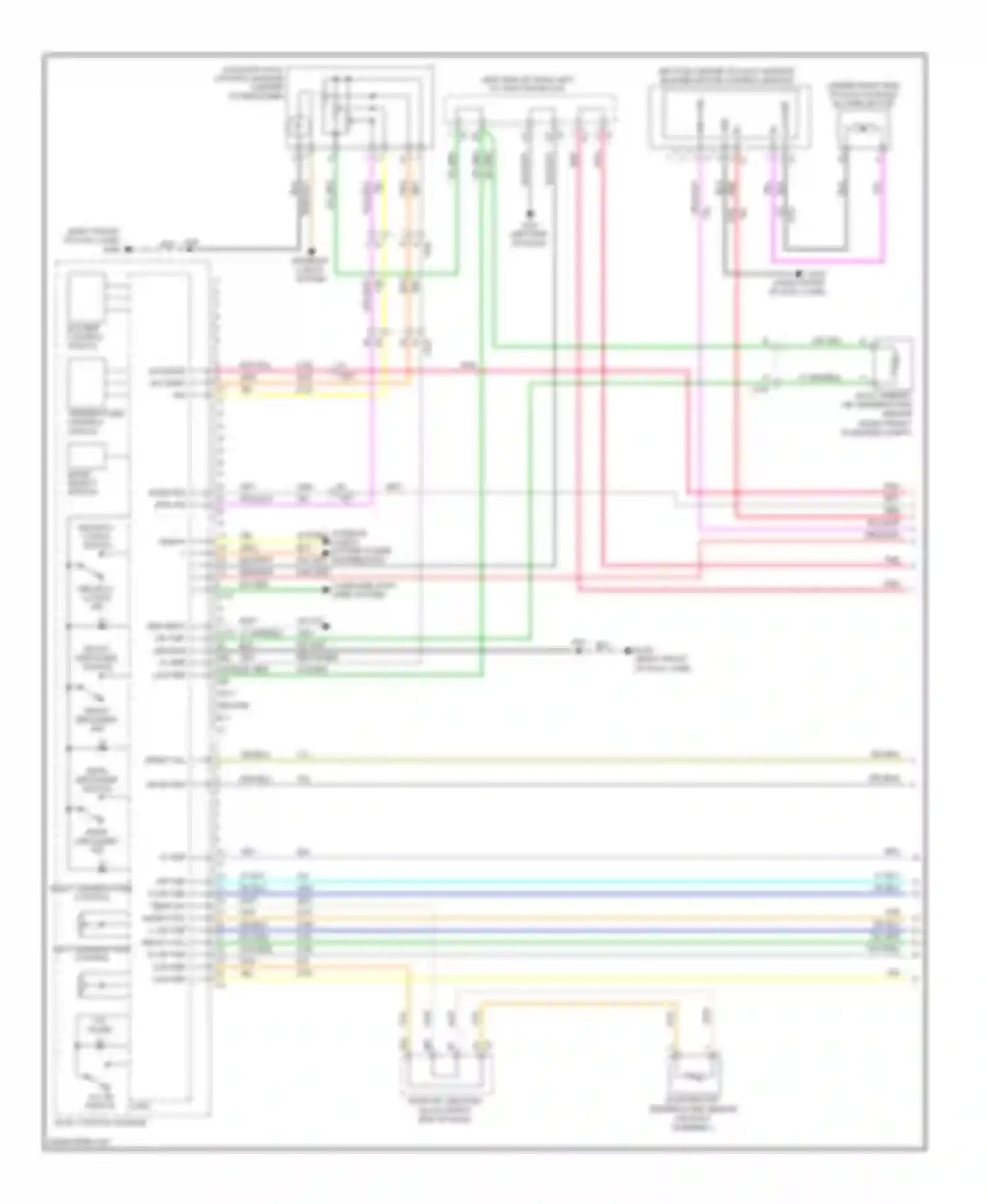 Wiring diagram mode sig mtr sig for Chevrolet Suburban XI (2007-2013)