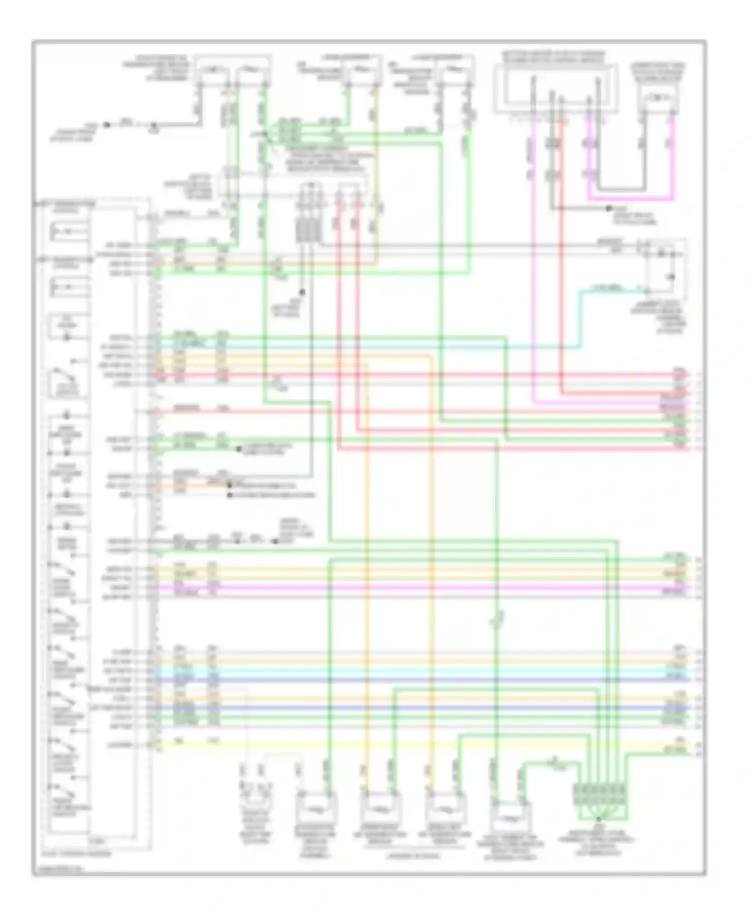 Wiring diagram r air tmp air tmp r air tmp temp sig mode ctrl l air tmp recir ctrl r air tmp for Chevrolet Suburban XI (2007-2013)