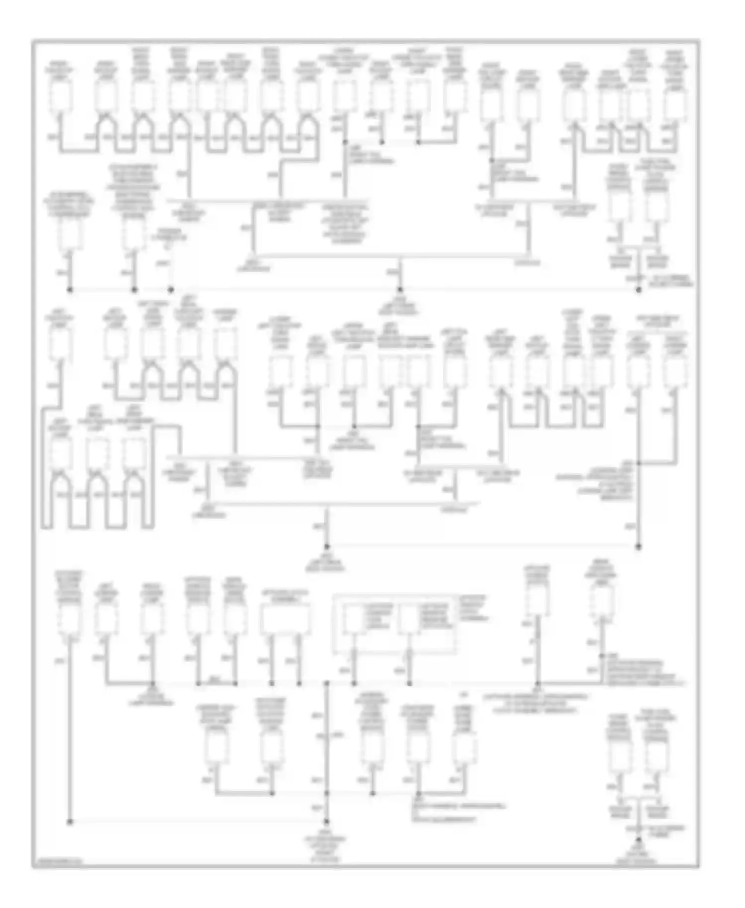 Wiring diagram rear window defogger grid for Chevrolet Suburban XI (2007-2013)