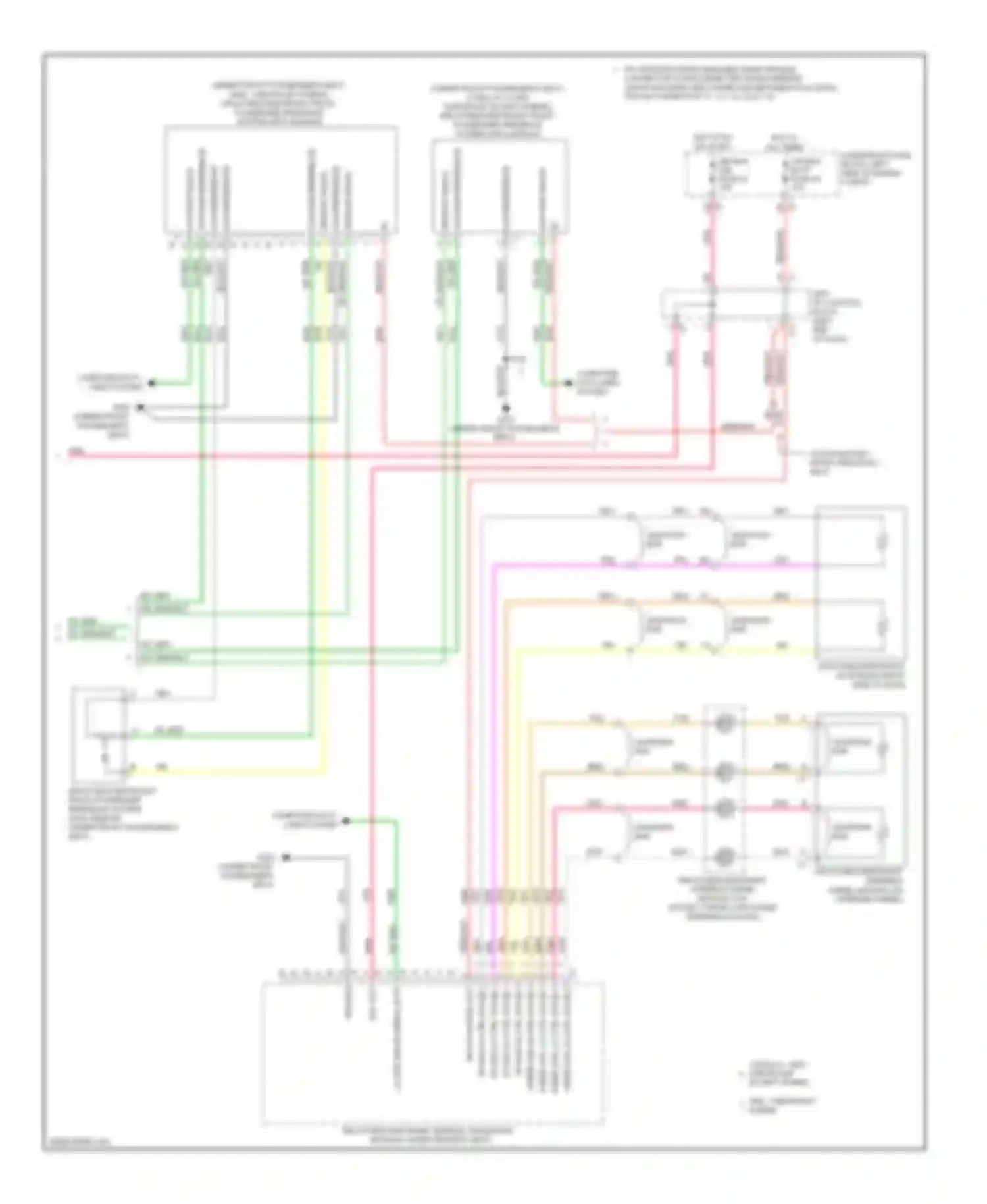 Wiring diagram sensor signal for Chevrolet Suburban XI (2007-2013)