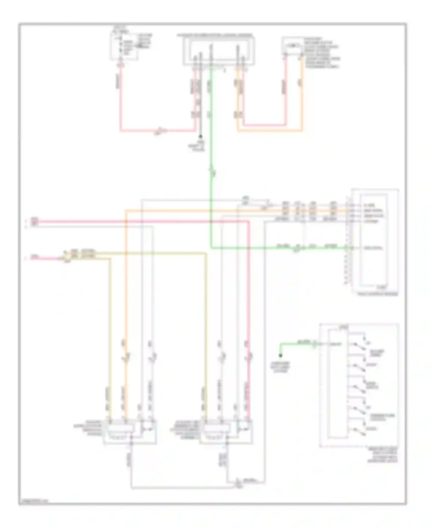 Wiring diagram spd ctrl for Chevrolet Suburban XI (2007-2013)