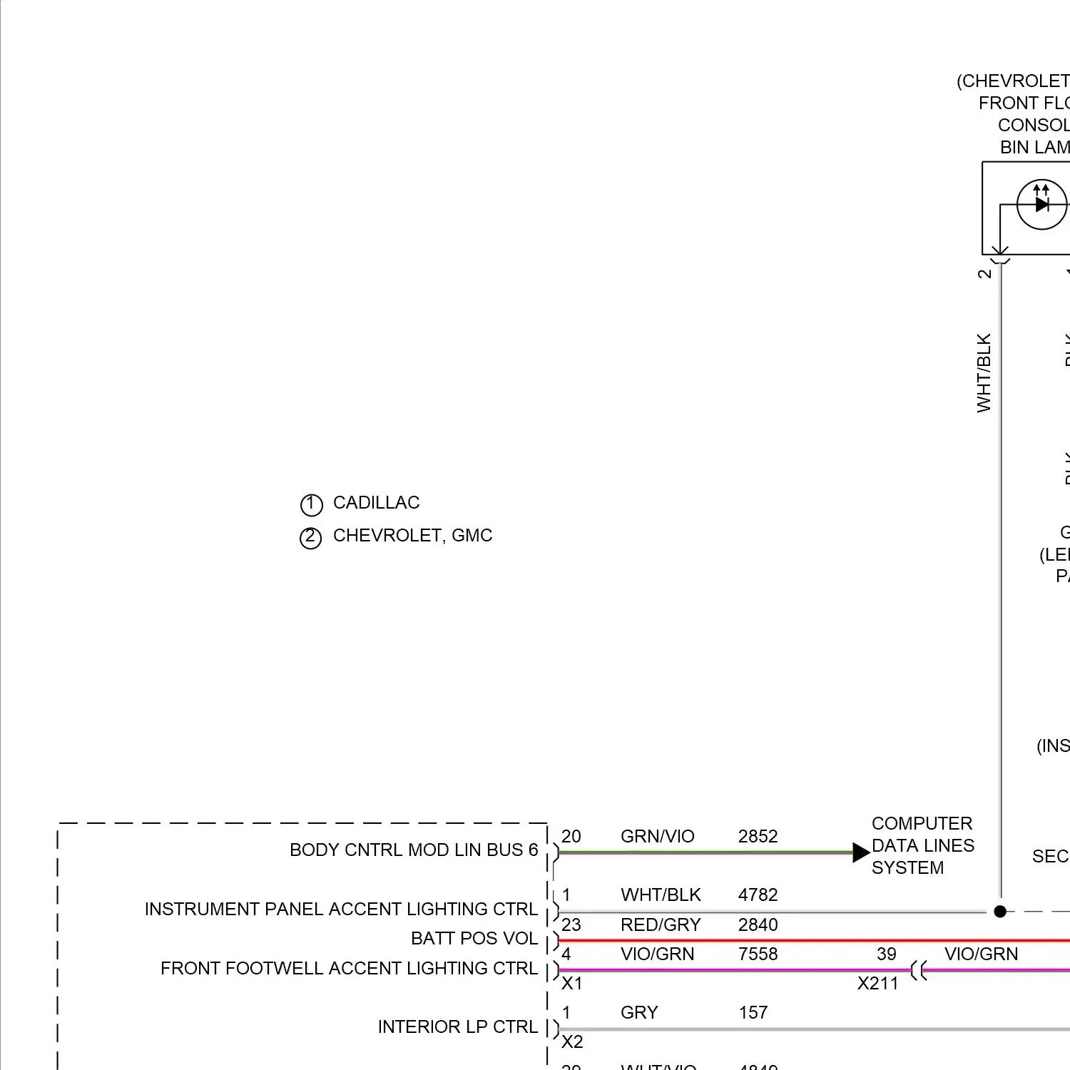 demo - Courtesy lamps circuit (1 of 9) Courtesy lamps circuit (1 of 9)