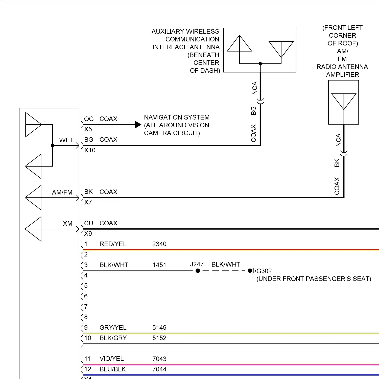 demo - Navigation circuit, w/ surround amplifier (1 of 4) Navigation circuit, w/ surround amplifier (1 of 4)