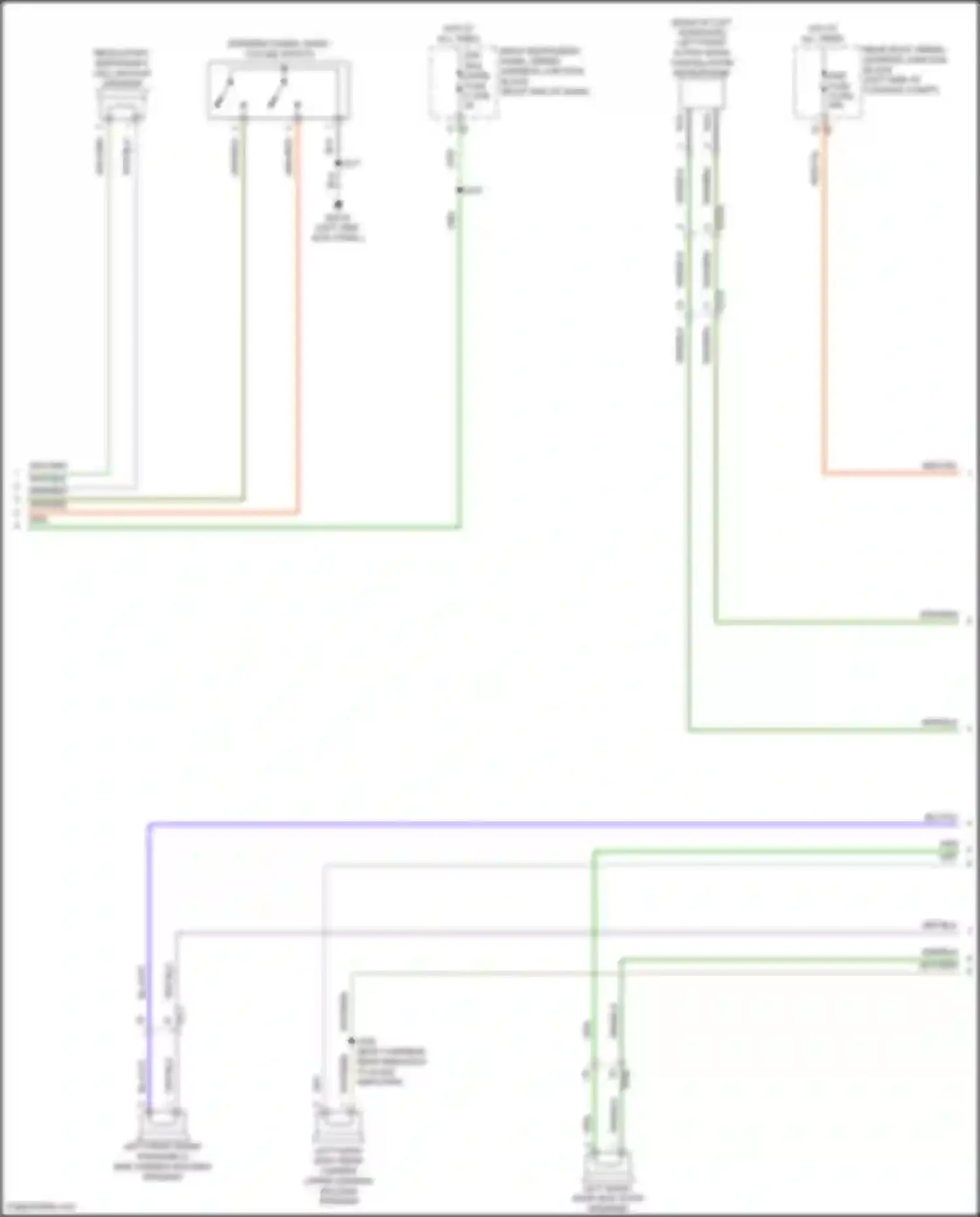 Suburban Chevrolet XIII (2020-2024): Navigation circuit, w/ surround amplifier (3 of 4)