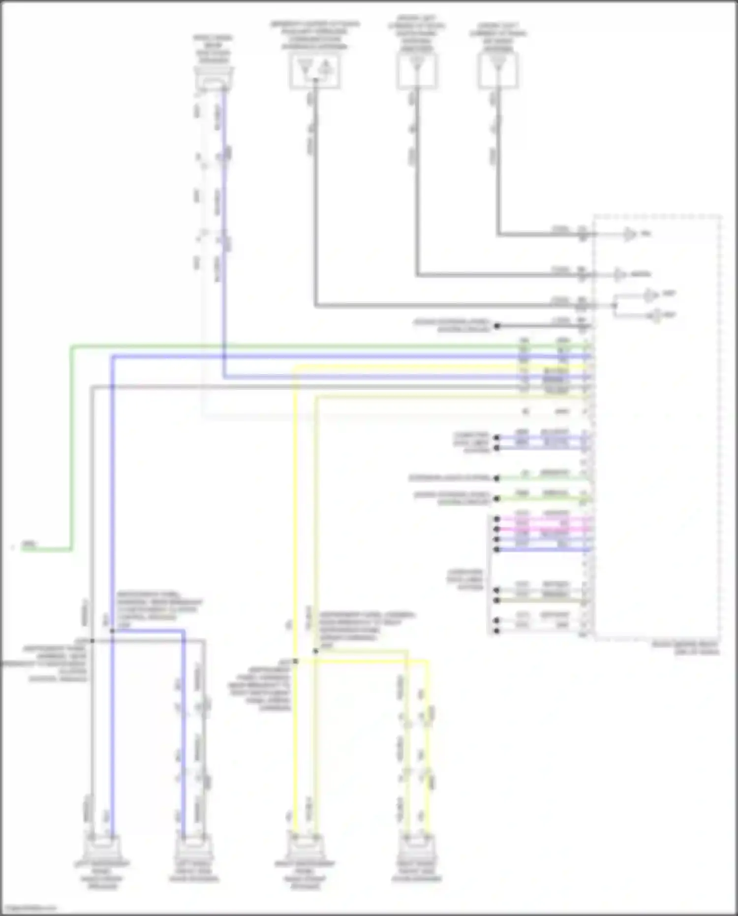 Wiring diagram computer data lines system for Chevrolet Suburban XIII (2020-2024) (88 of 145)