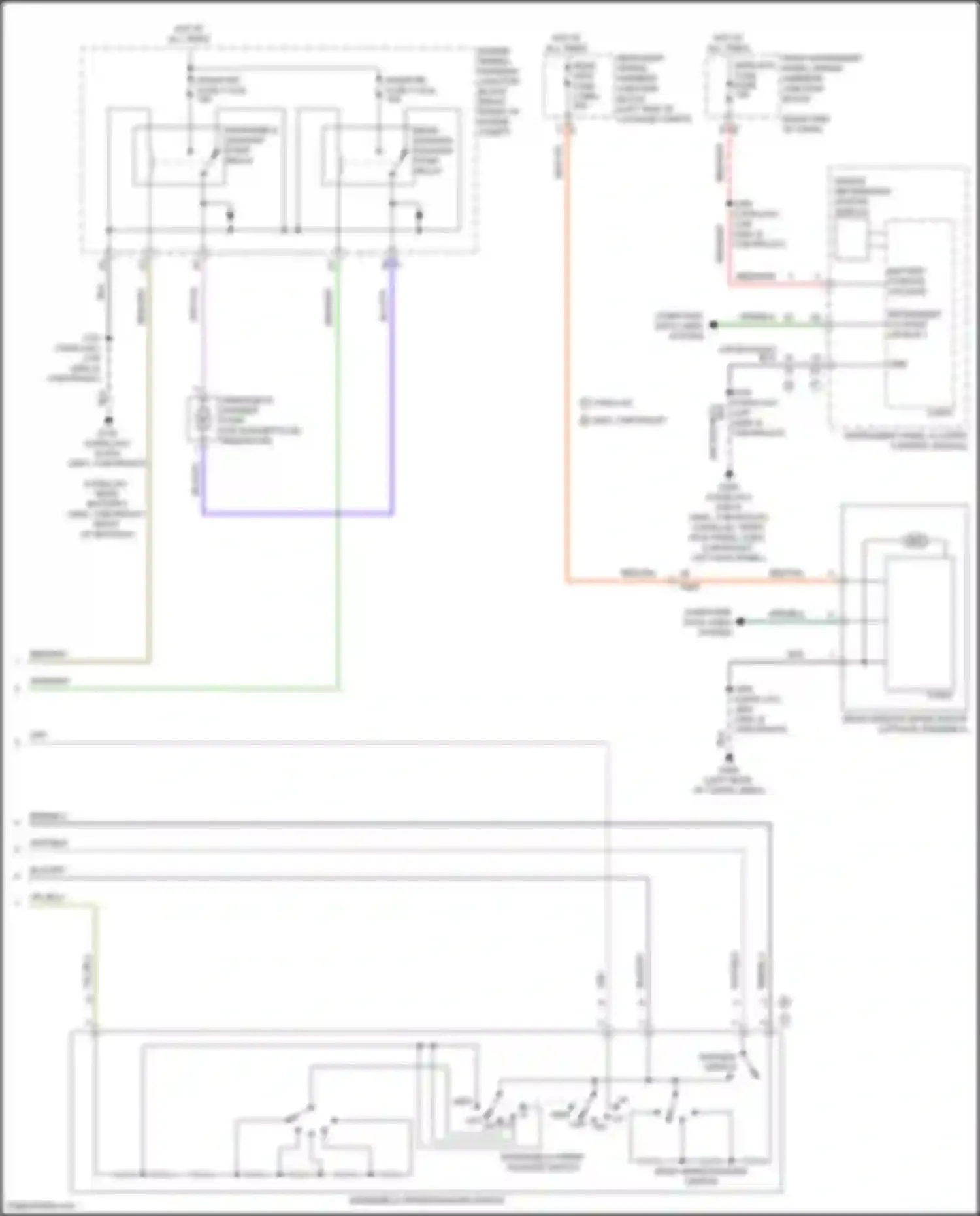 Wiring diagram instrument panel cluster control module for Chevrolet Suburban XIII (2020-2024) (20 of 36)