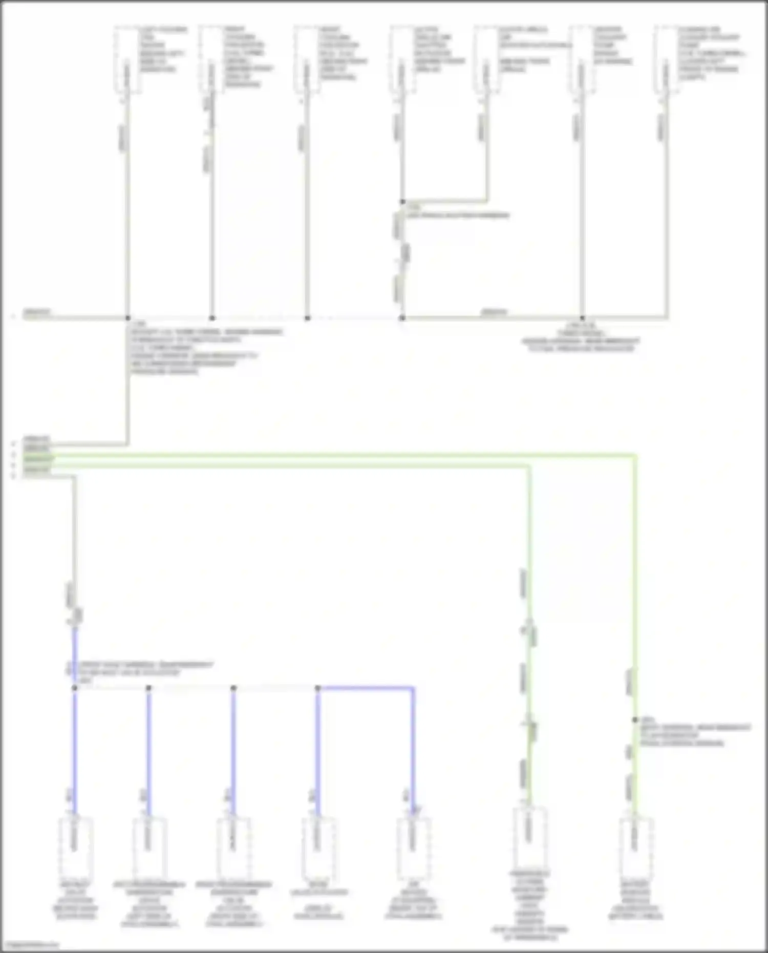 Wiring diagram lin bus 1 for Chevrolet Suburban XIII (2020-2024) (4 of 17)