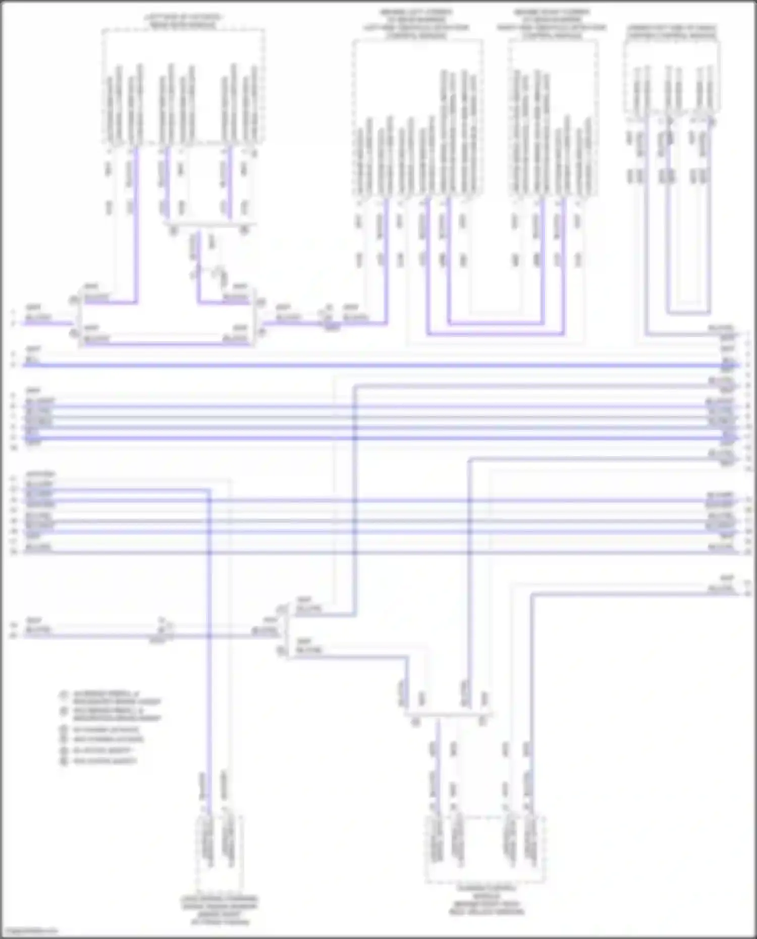 Wiring diagram private serial data side obstacle for Chevrolet Suburban XIII (2020-2024) (1 of 1)