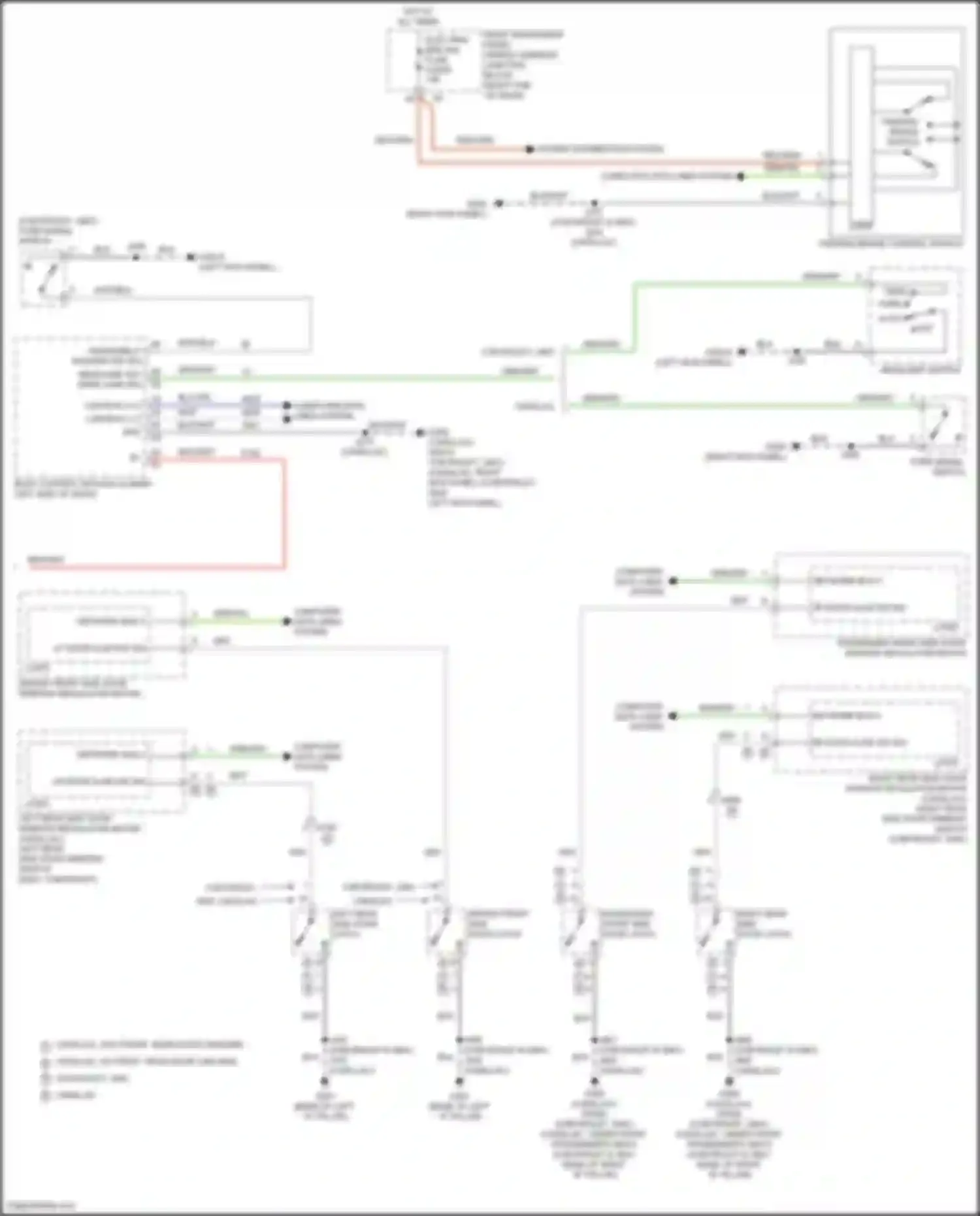 Wiring diagram windshield washer sw sig for Chevrolet Suburban XIII (2020-2024) (2 of 3)
