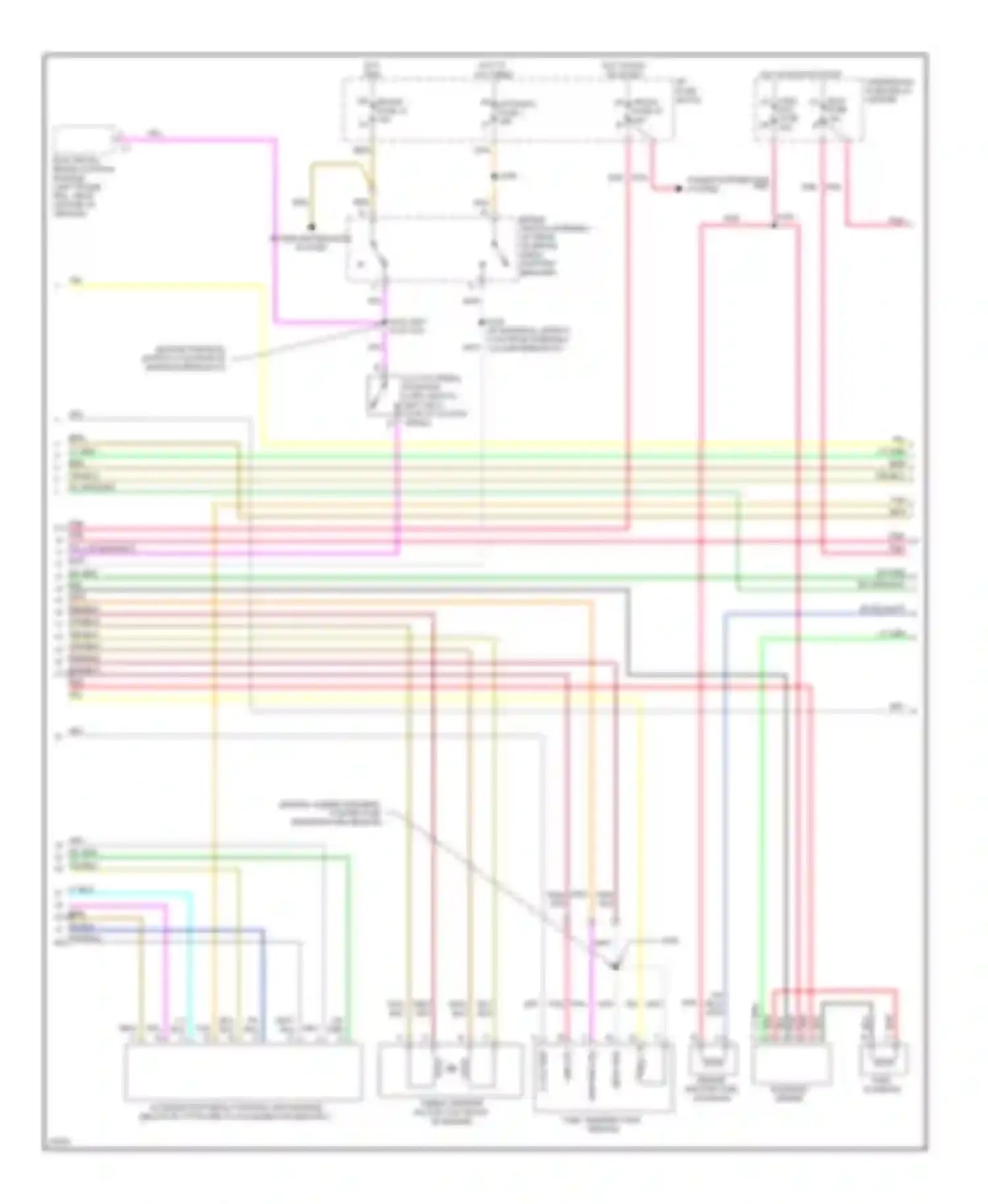 Tahoe Chevrolet I (1995-1999): Wiring diagram engine performance 6.5l (vin s)s (2 of 4)