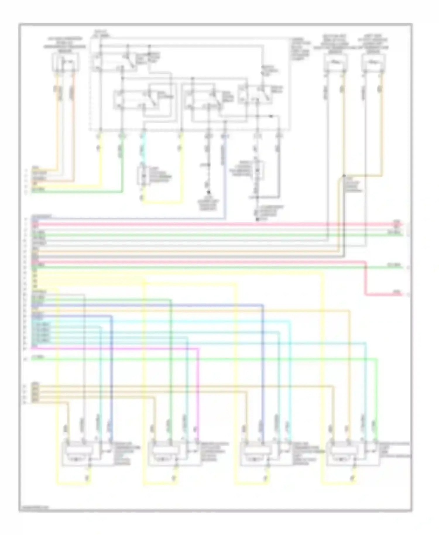 Tahoe Chevrolet III (2006-2014): Automatic a/c circuit, except hybrid (3 of 4)