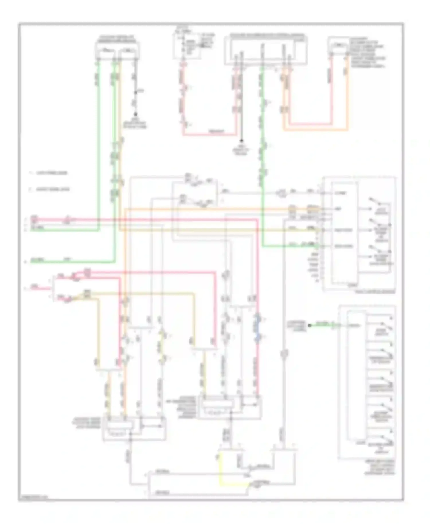 Tahoe Chevrolet III (2006-2014): Automatic a/c circuit, except hybrid (4 of 4)