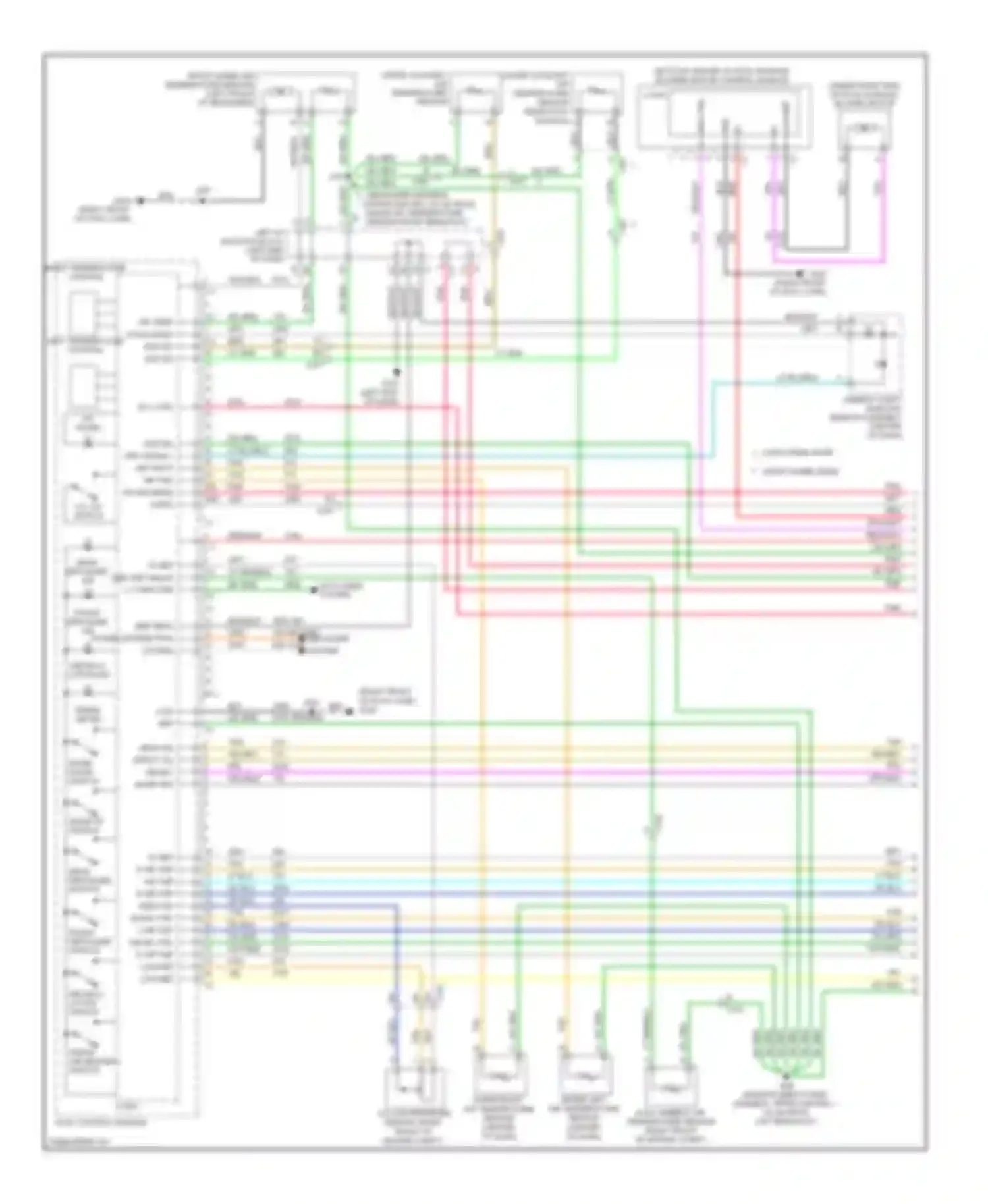 Tahoe Chevrolet III (2006-2014): Automatic a/c circuit, hybrid (1 of 4)