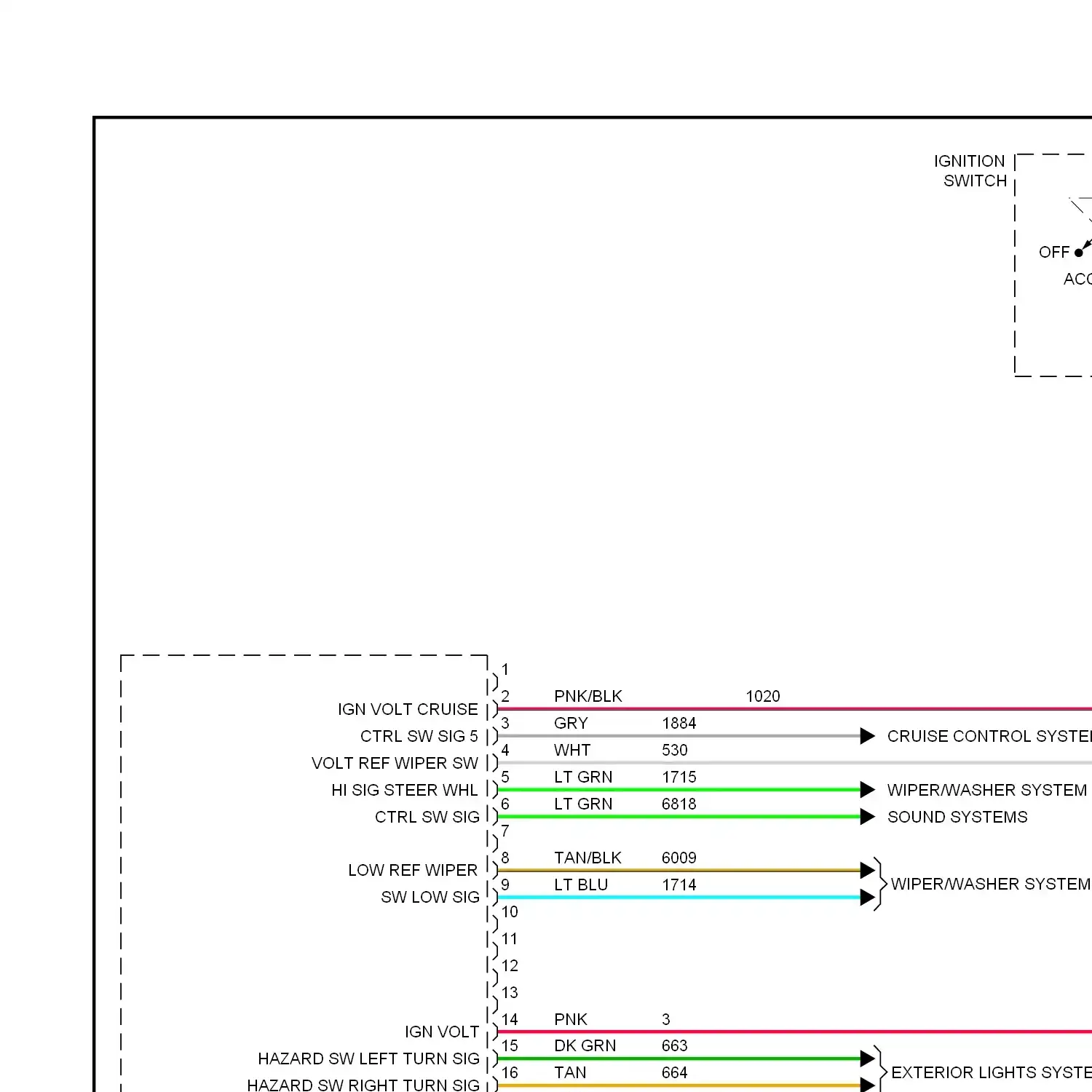 demo - Body control modules circuit (1 of 3) Body control modules circuit (1 of 3)
