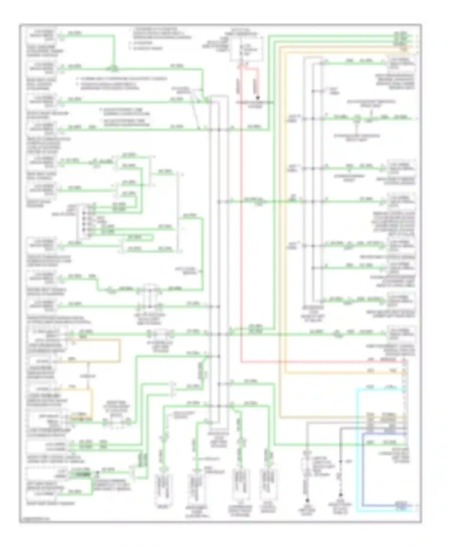 Tahoe Chevrolet III (2006-2014): Computer data lines circuit, hybrid (1 of 3)