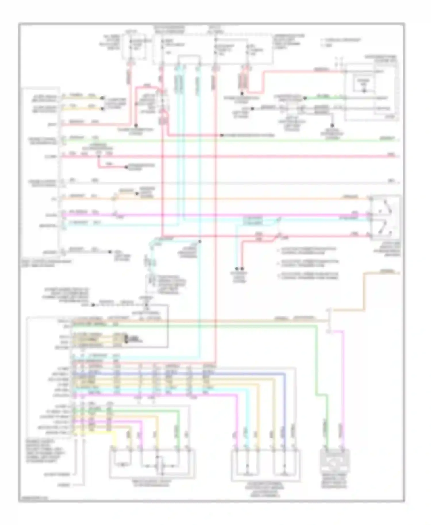 Tahoe Chevrolet III (2006-2014): Cruise control circuit (1 of 2)