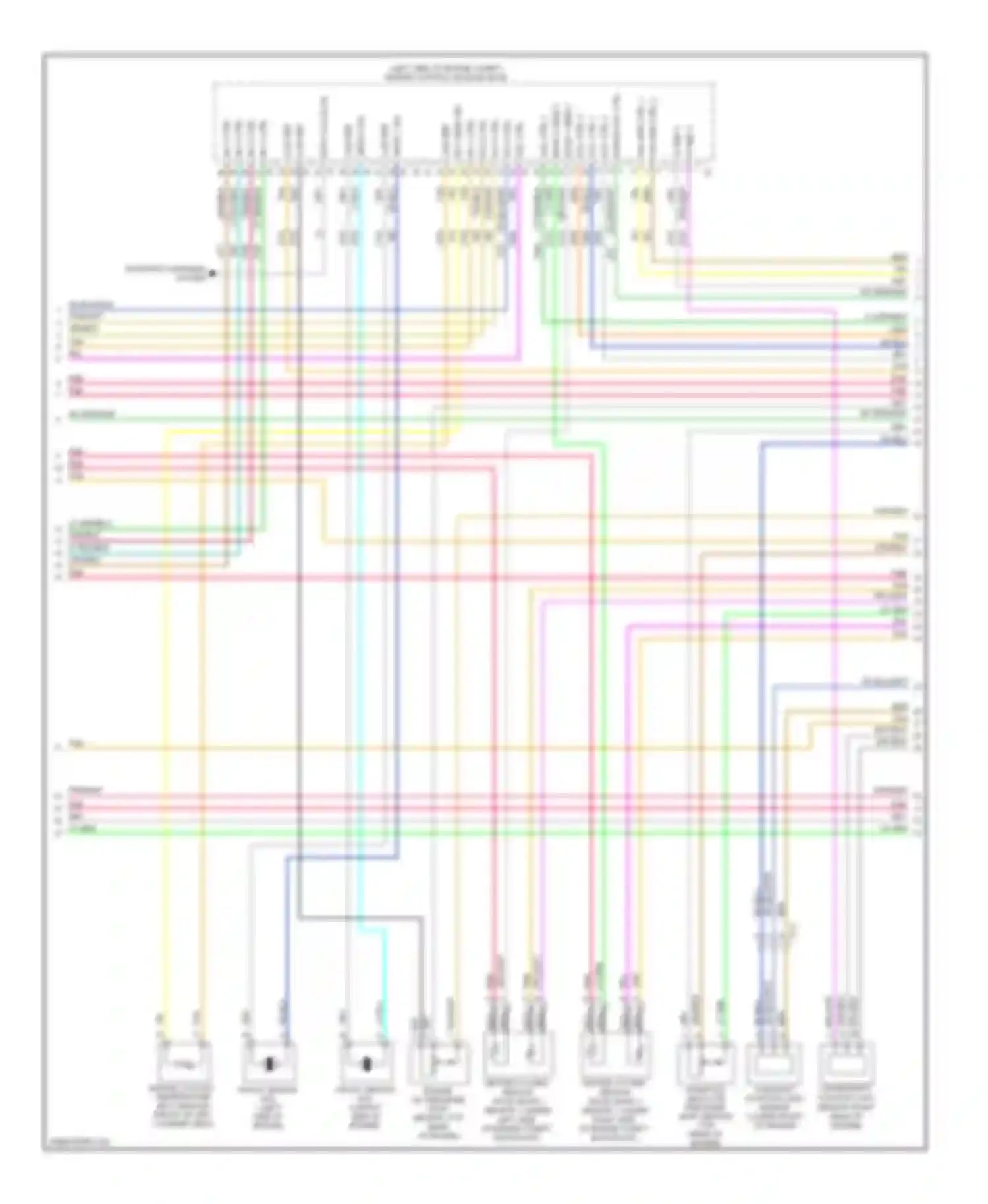 Tahoe Chevrolet III (2006-2014): Wiring diagram engine performance 5.3l vin 0 (4 of 6)