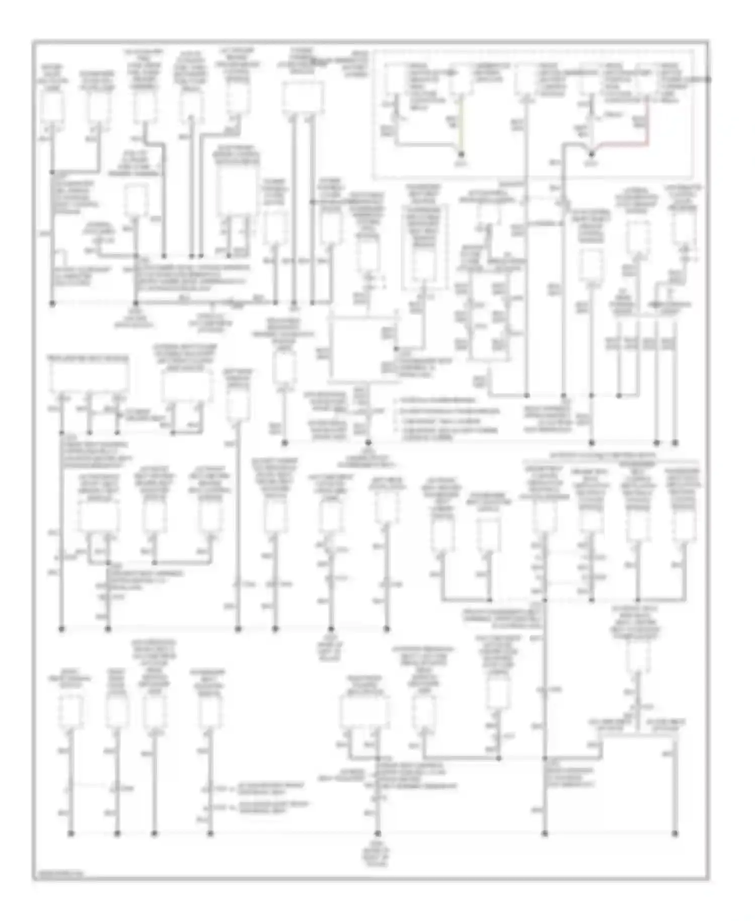 Tahoe Chevrolet III (2006-2014): Ground distribution circuit (5 of 6)