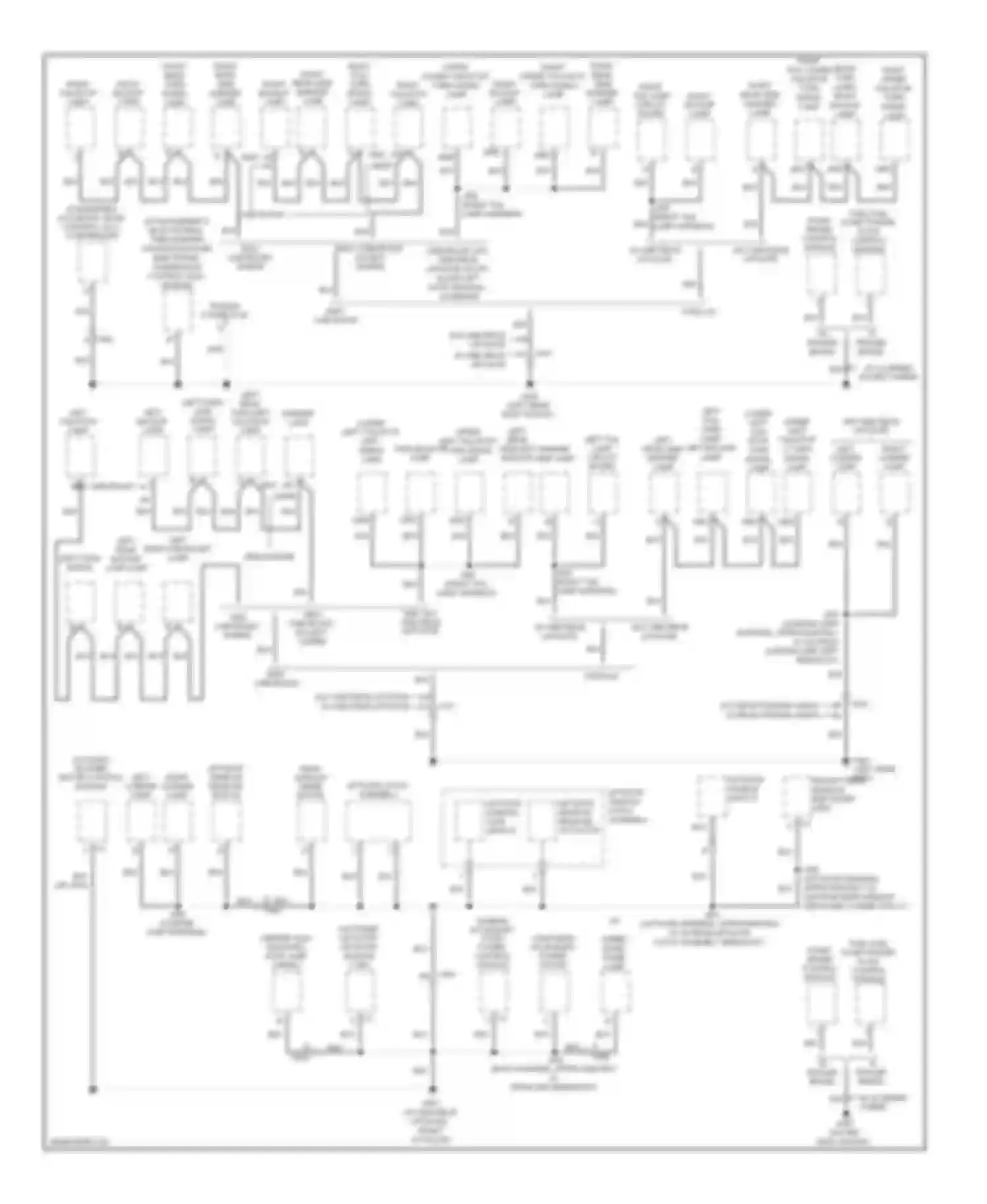 Tahoe Chevrolet III (2006-2014): Ground distribution circuit (6 of 6)